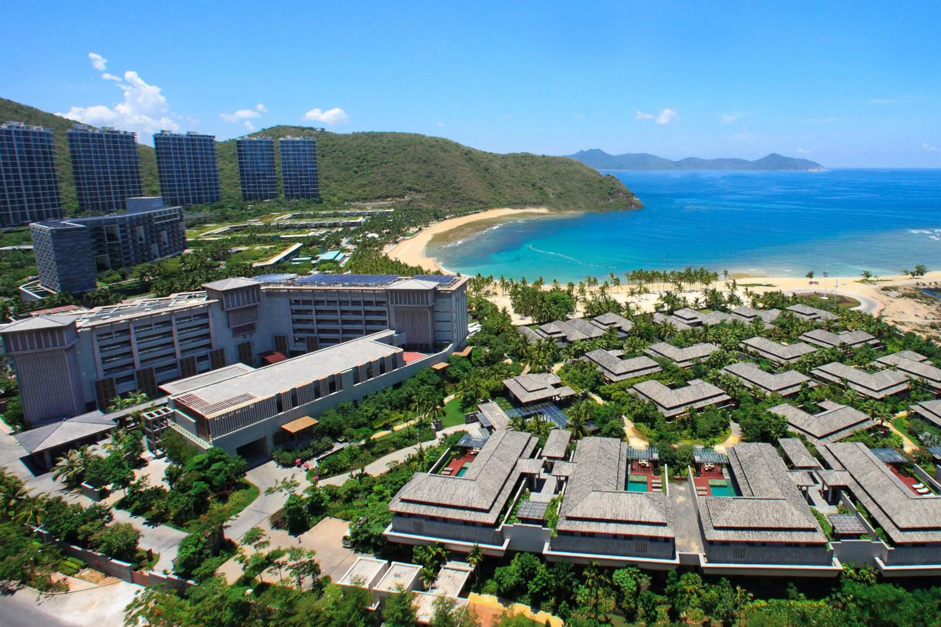 Bird's eye view in Sanya LUHUITOU Resort & Spa