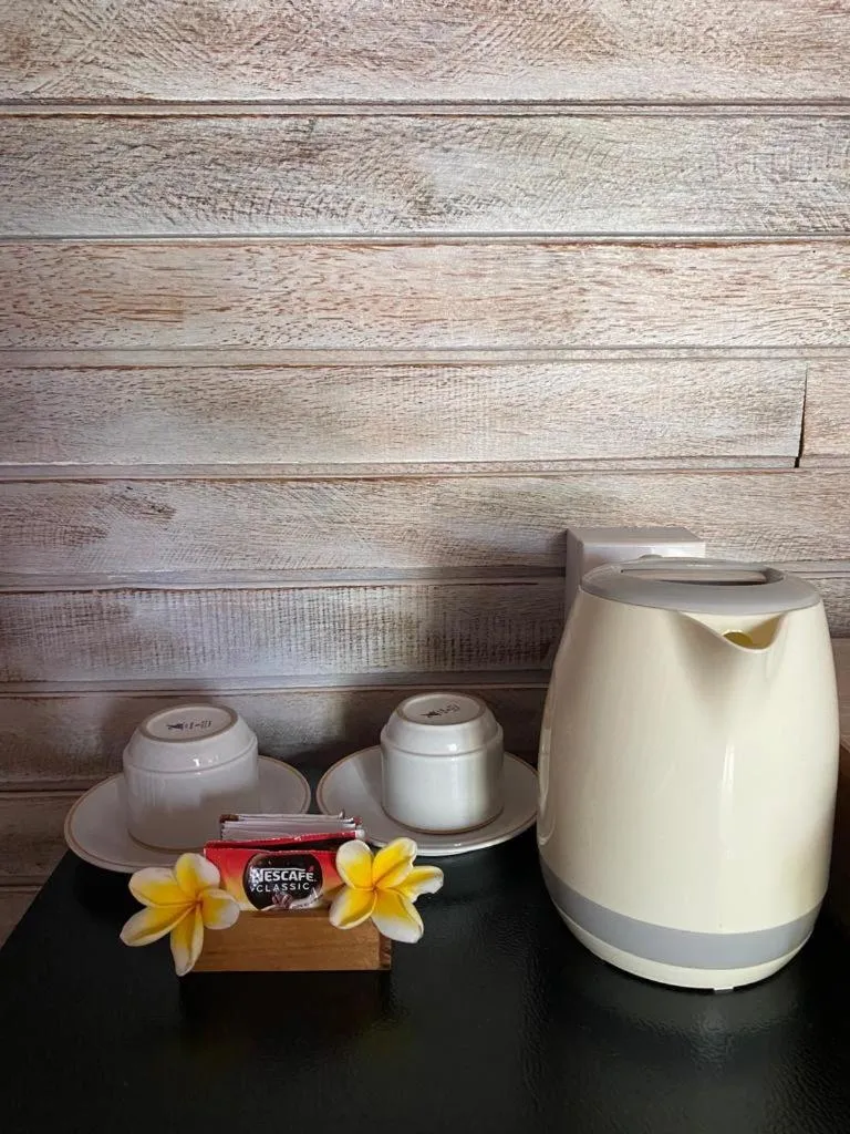 Coffee/tea facilities in Kuri Garden Cottage