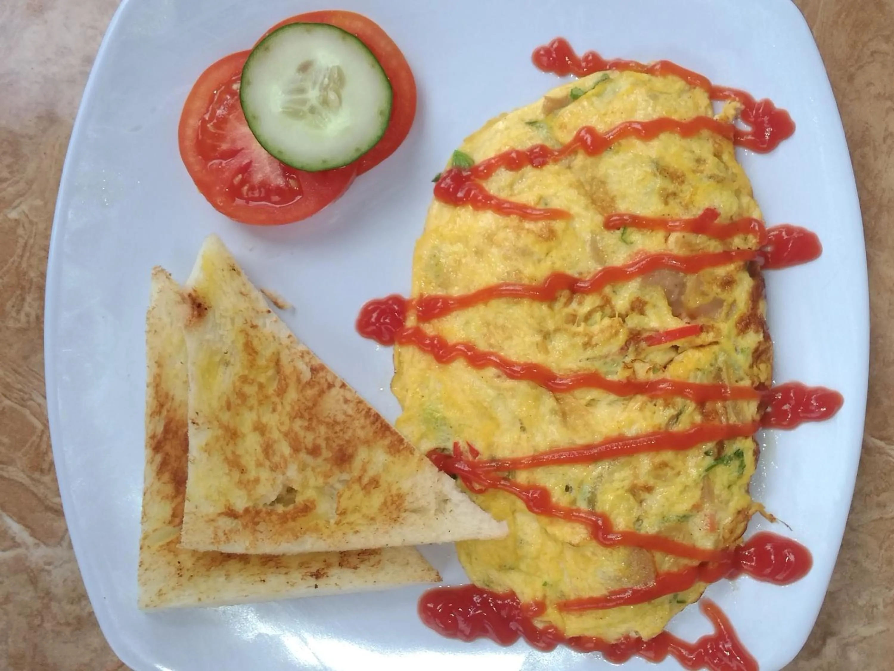 Food in Kuri Garden Cottage