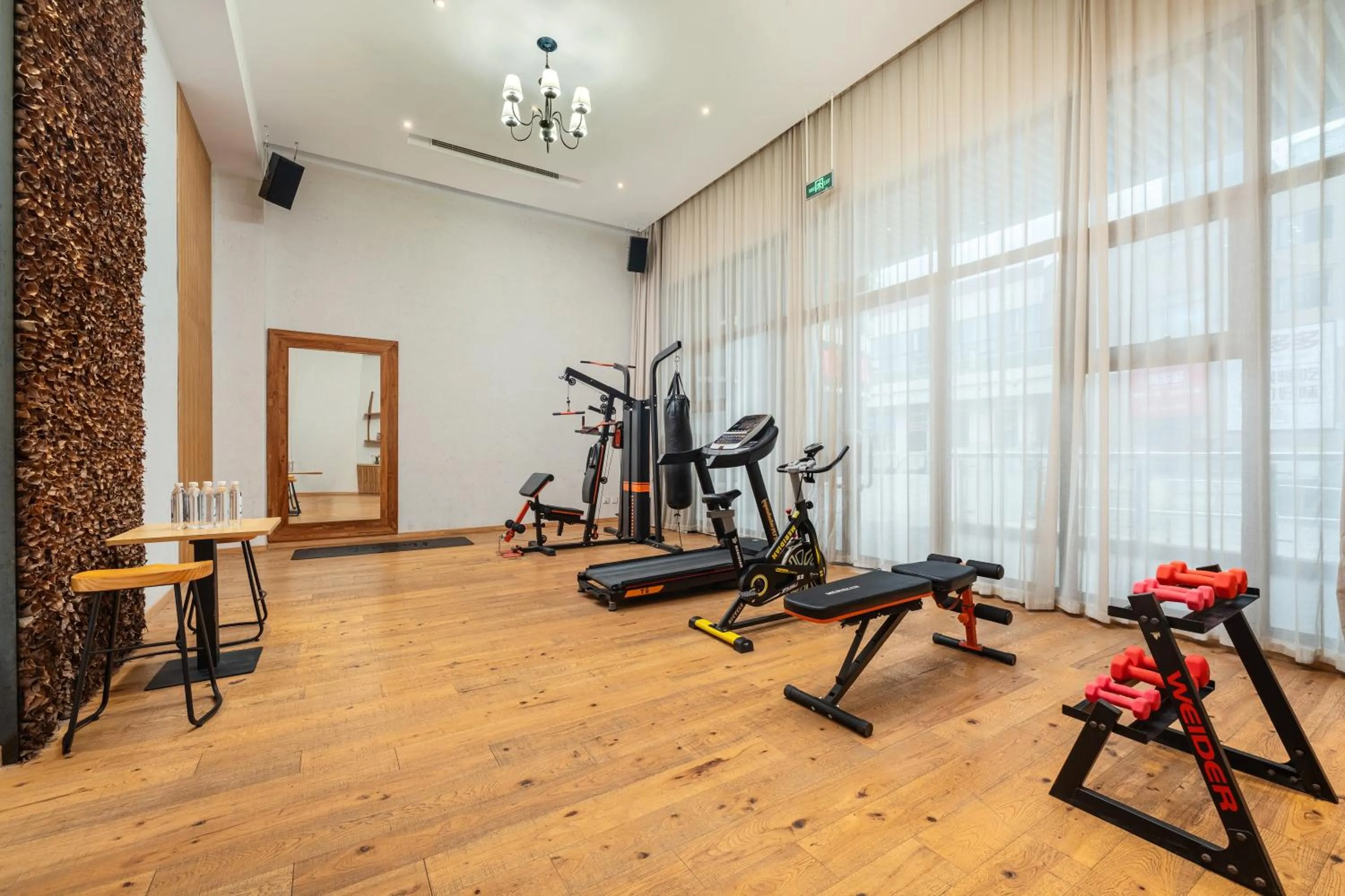 Fitness centre/facilities in Manli Hotel Shanghai Pudong Airport Branch -Provide free shuttle buses to Pudong Airport and Disneyland