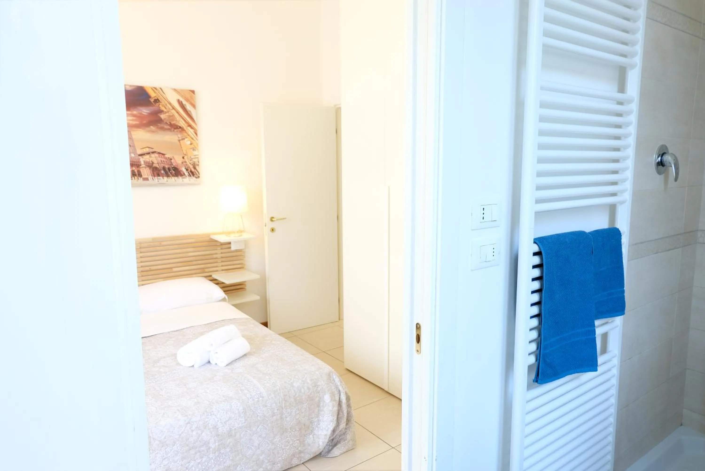 Bedroom, Bed in Marconi Airport Cozy Dream Flat