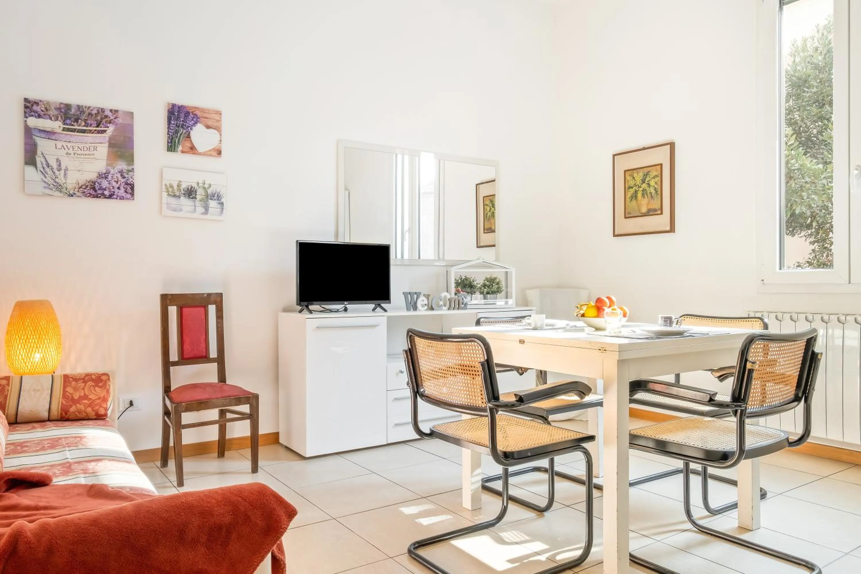 Living room in Marconi Airport Cozy Dream Flat