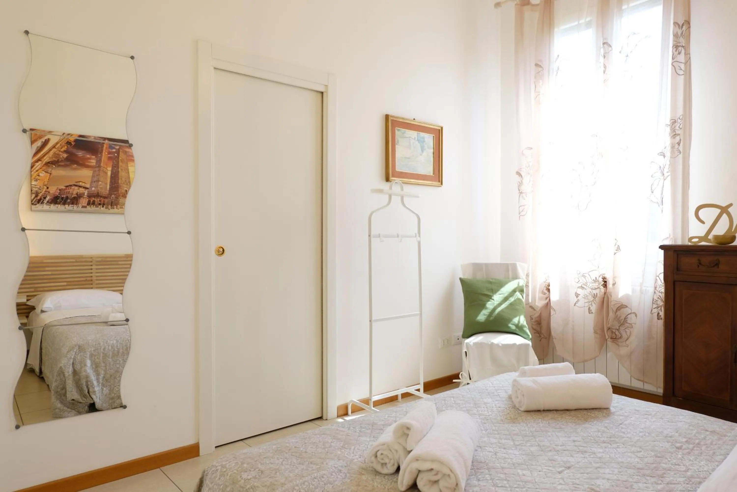 Bedroom, Bed in Marconi Airport Cozy Dream Flat