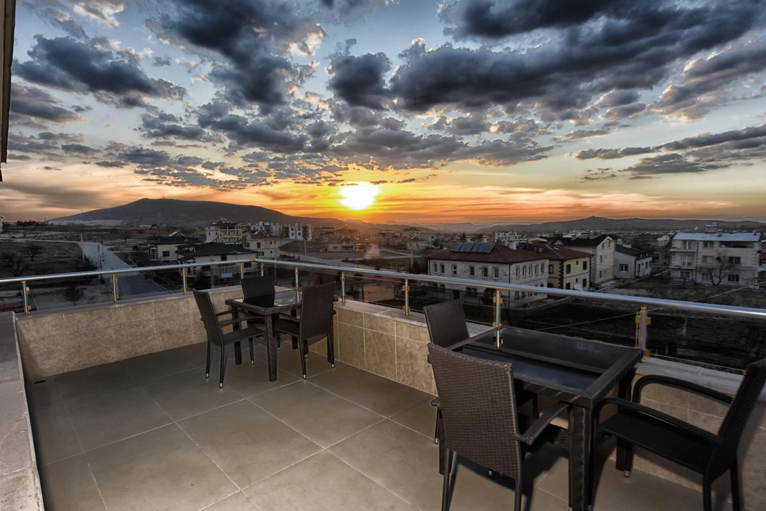 Sunset in EL NAZAR STONE SUİTE