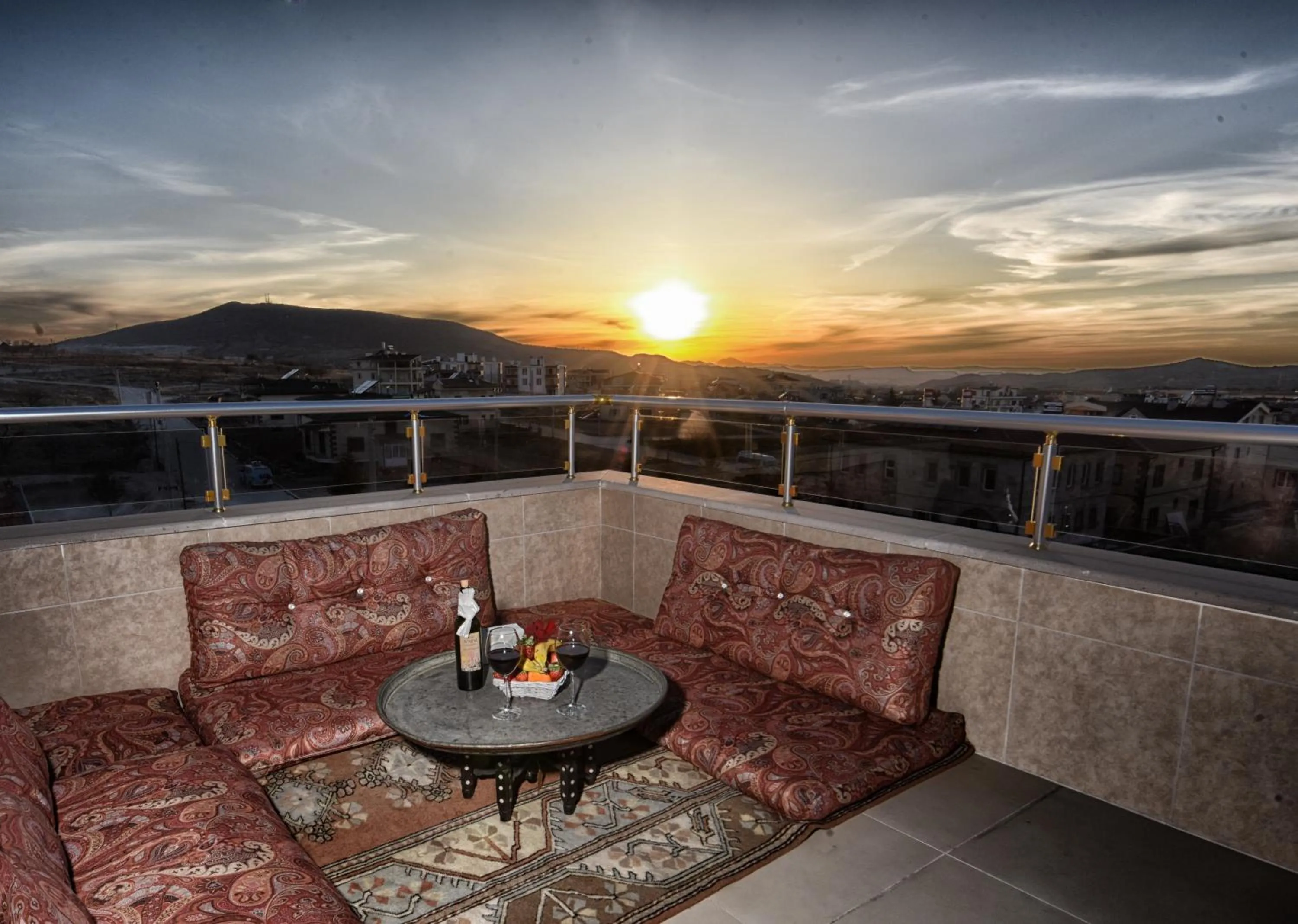 Sunset in EL NAZAR STONE SUİTE