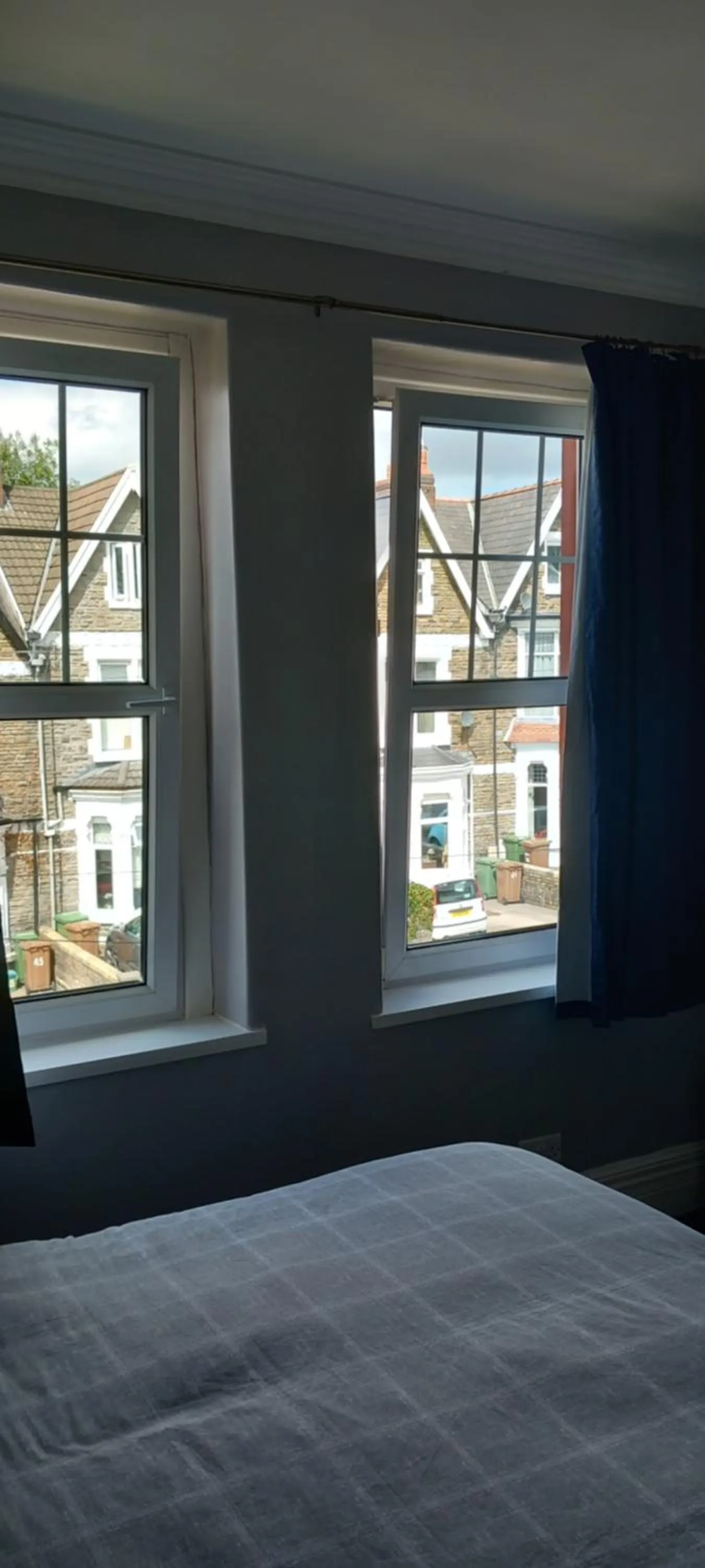 Bed in Ty Castell Guest House