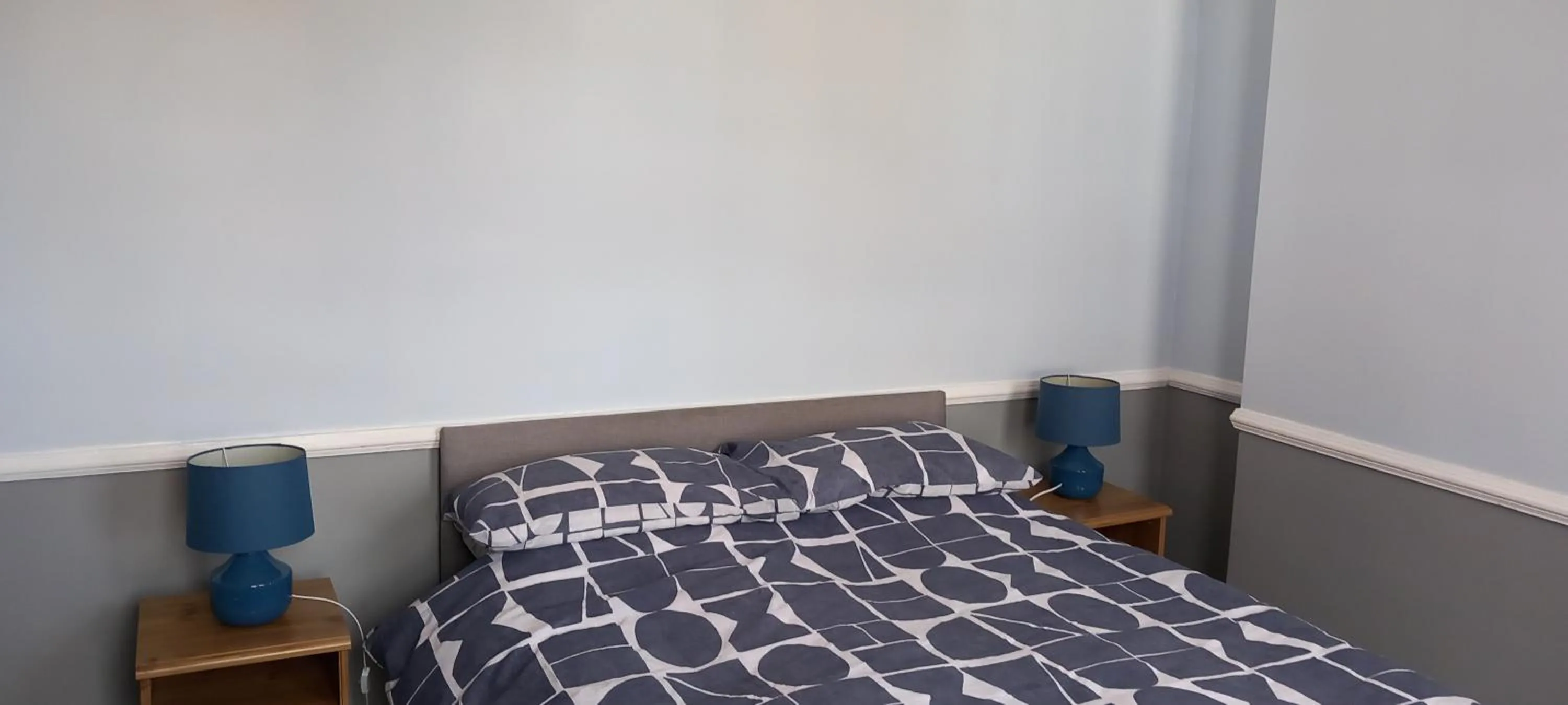 Bed in Ty Castell Guest House