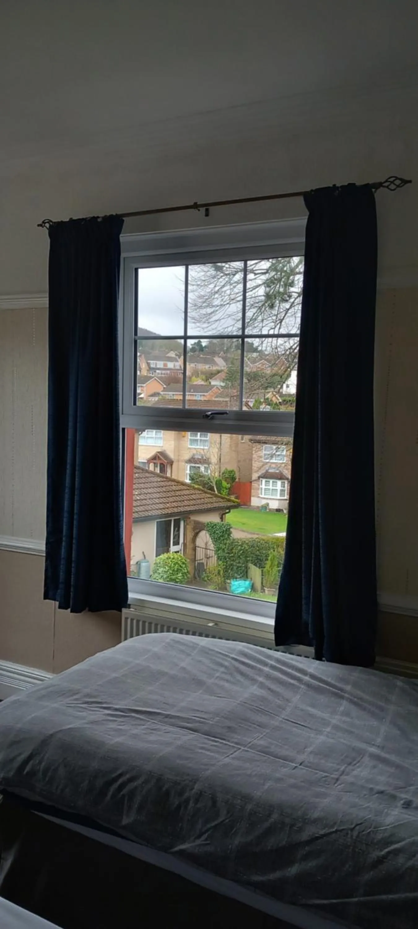 Bed in Ty Castell Guest House