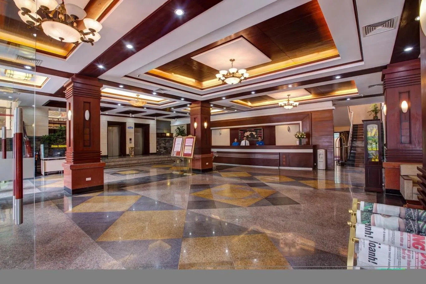 Lobby or reception in TQT 2 Hotel