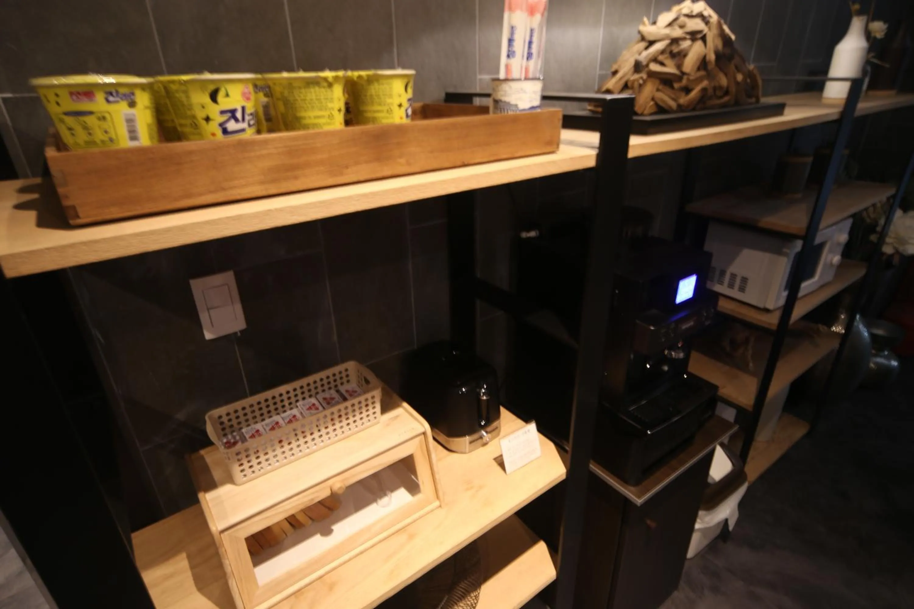 Coffee/tea facilities in Hotel Egg