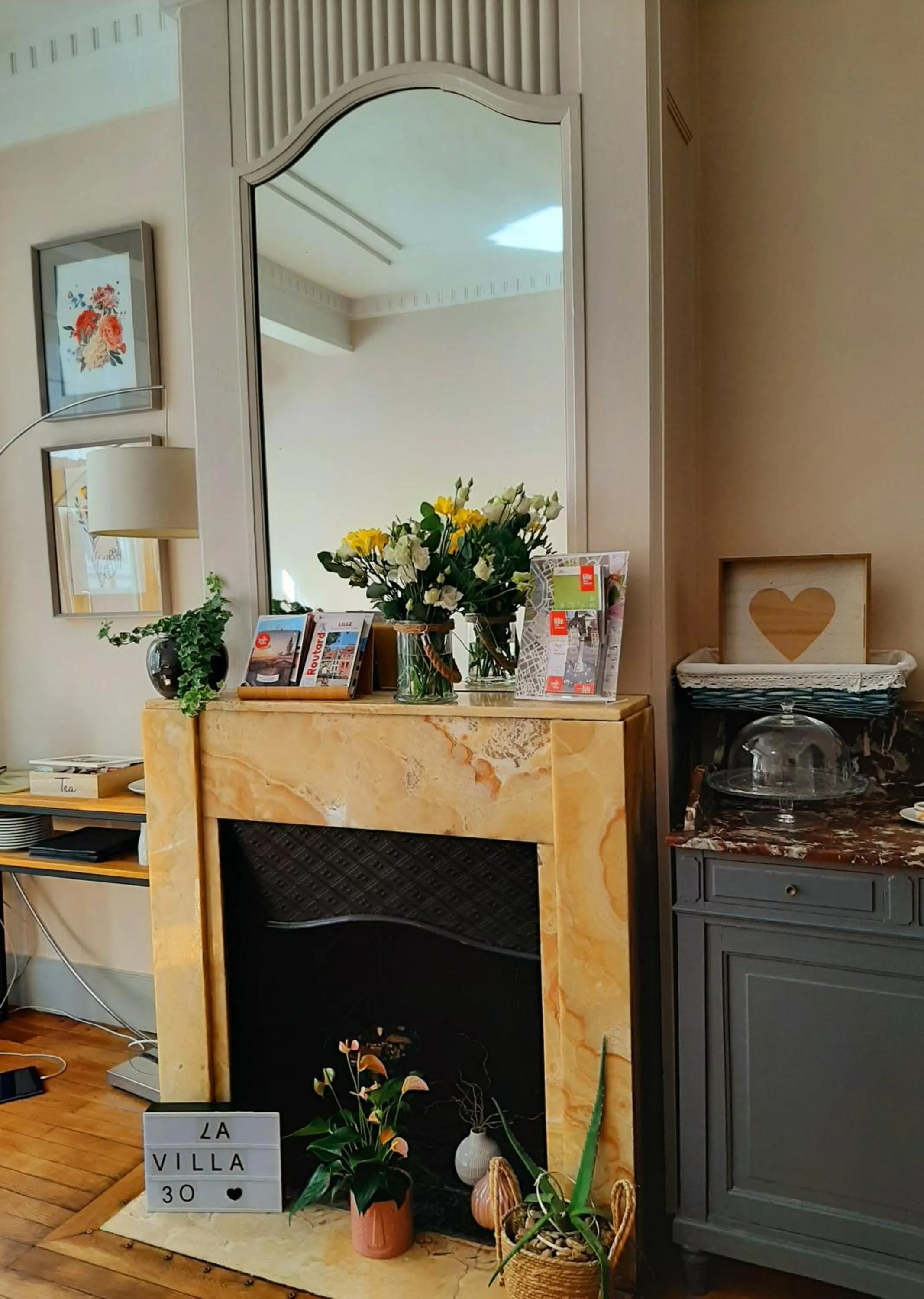 Lobby or reception in La Villa 30