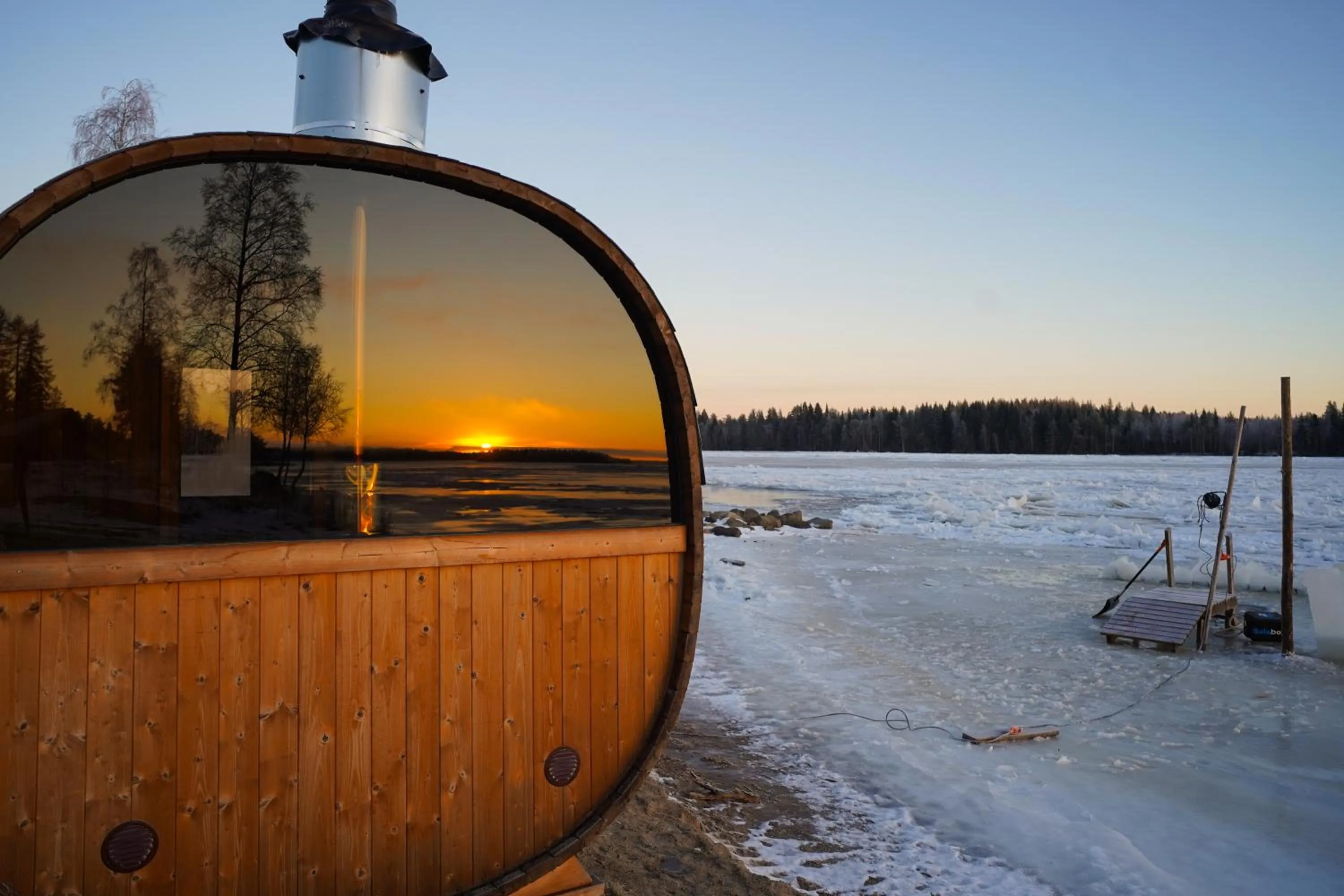 Sauna in Hotel Metsähirvas