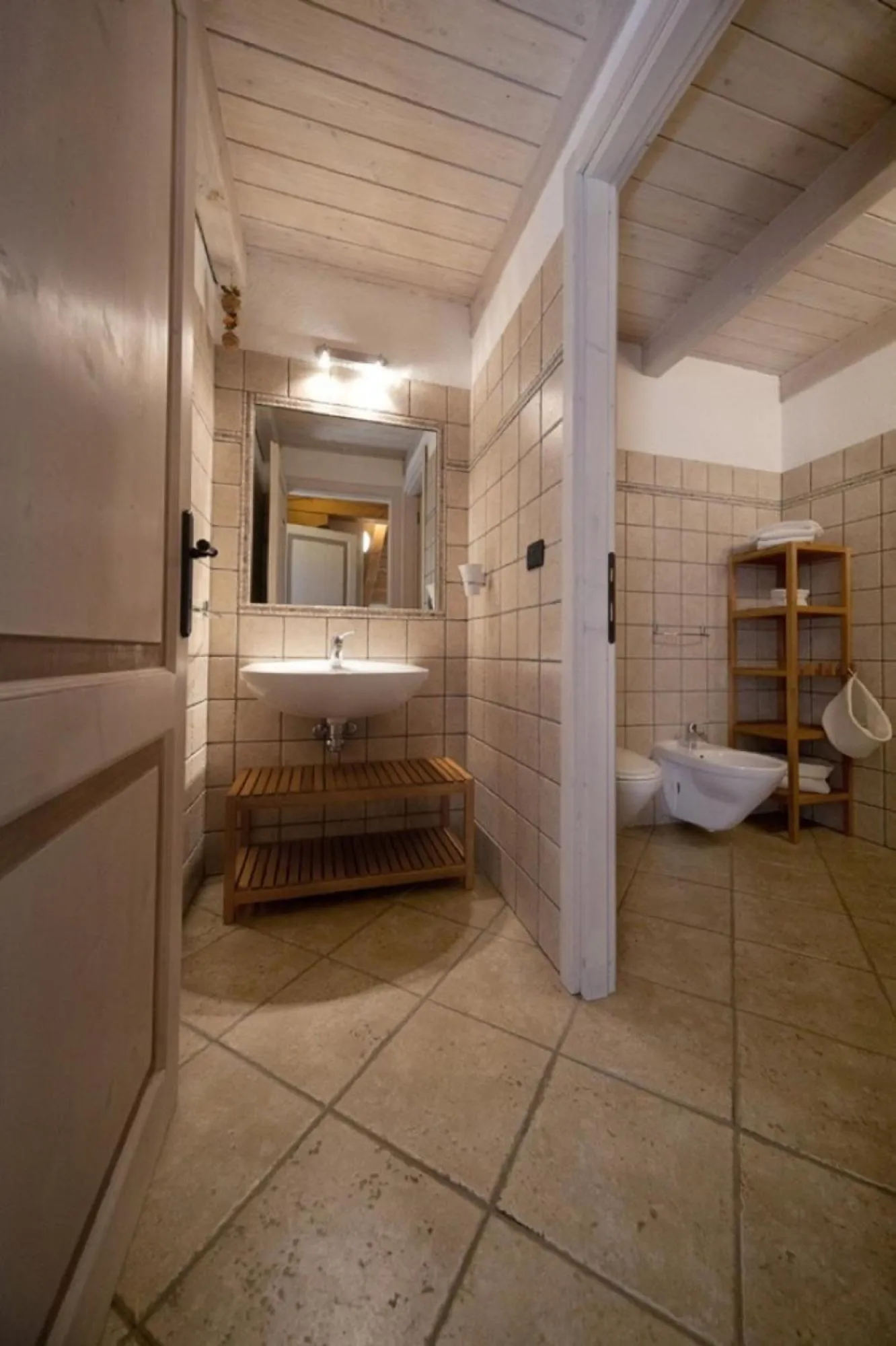 Bathroom in B&B Lo Tatà