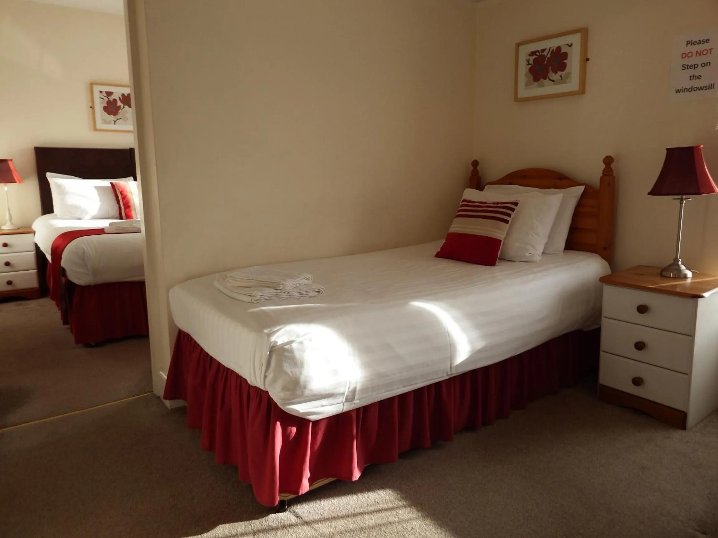 Bed in Green Haven Guest House