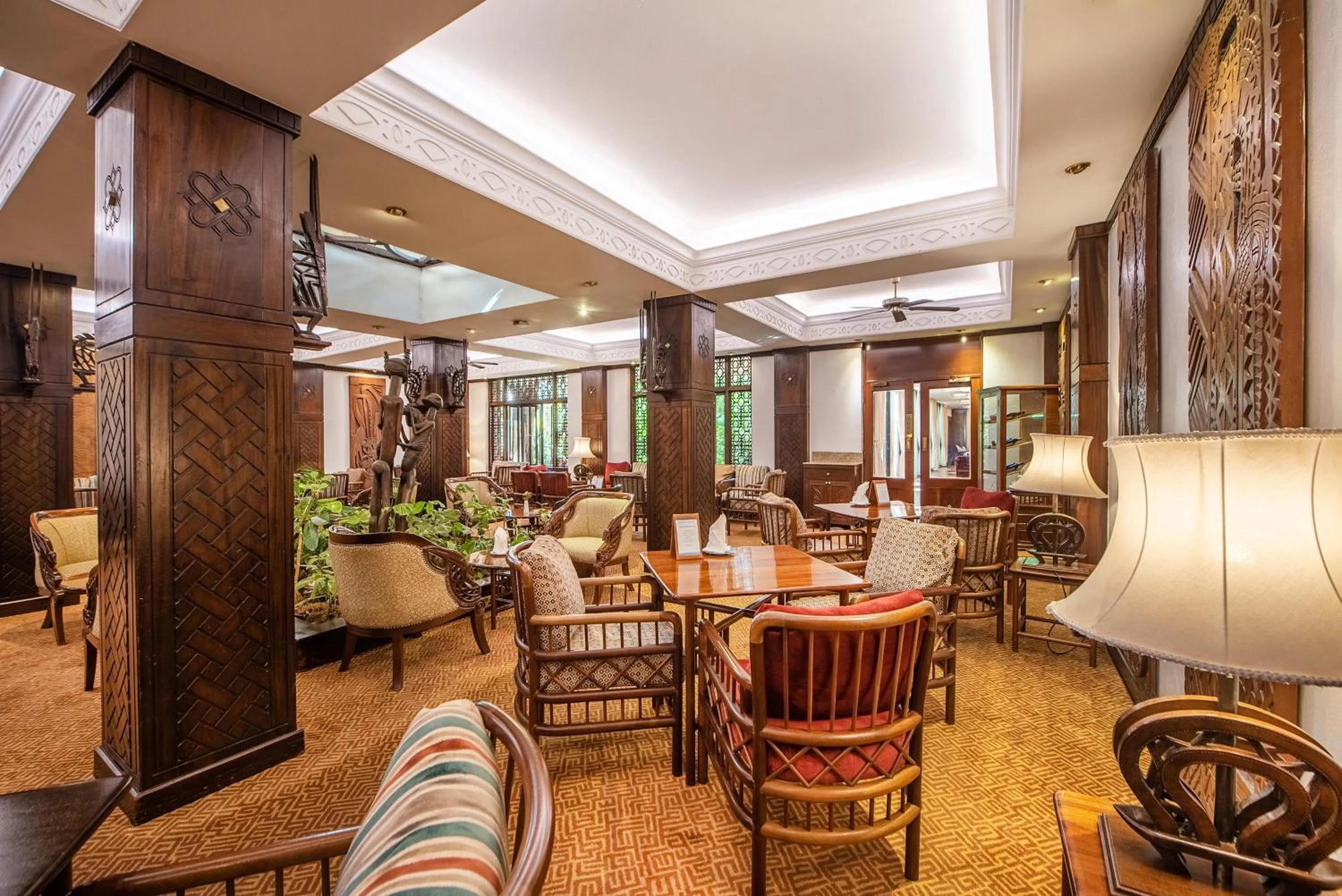 Lounge or bar in Nairobi Serena Hotel