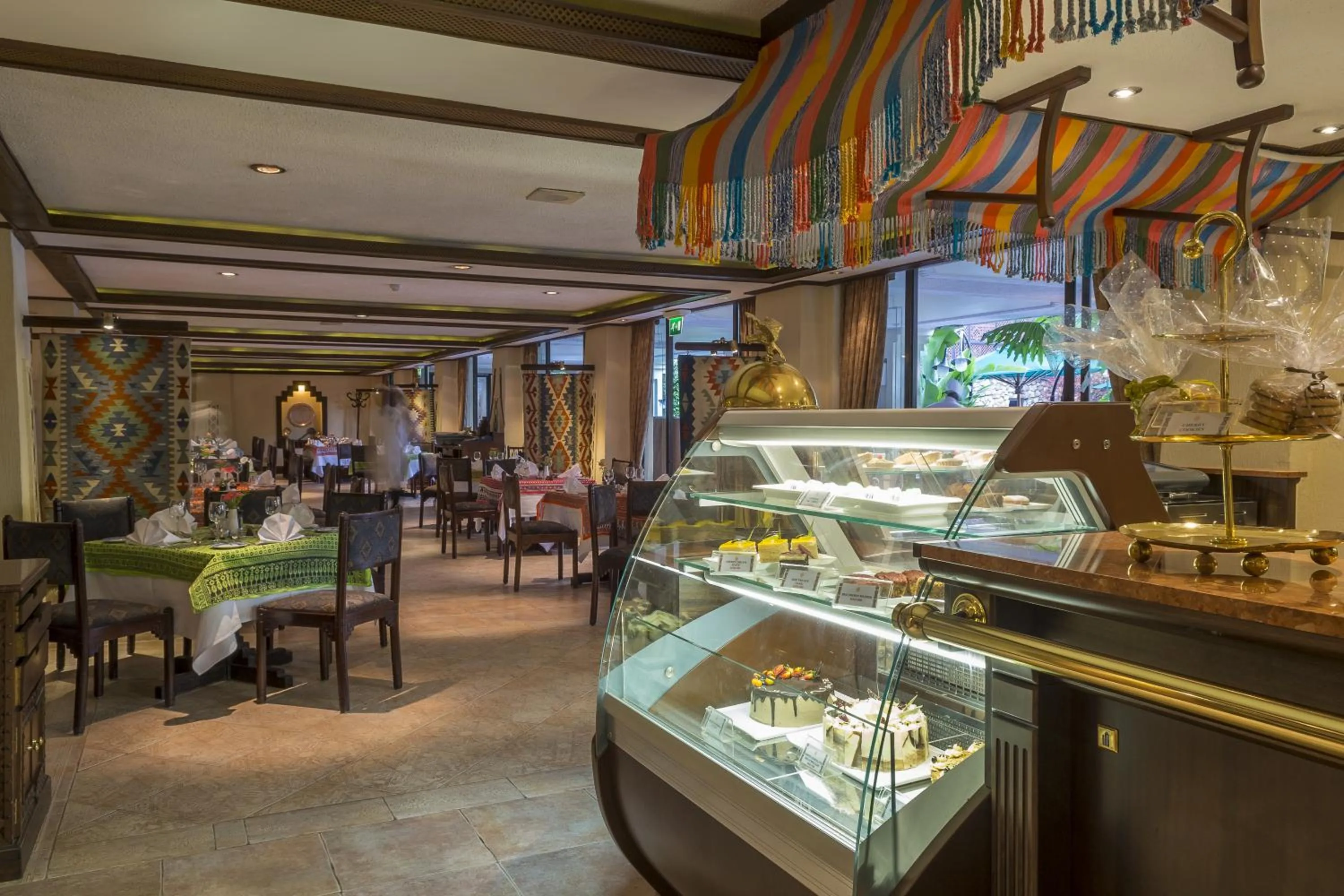 Breakfast in Nairobi Serena Hotel