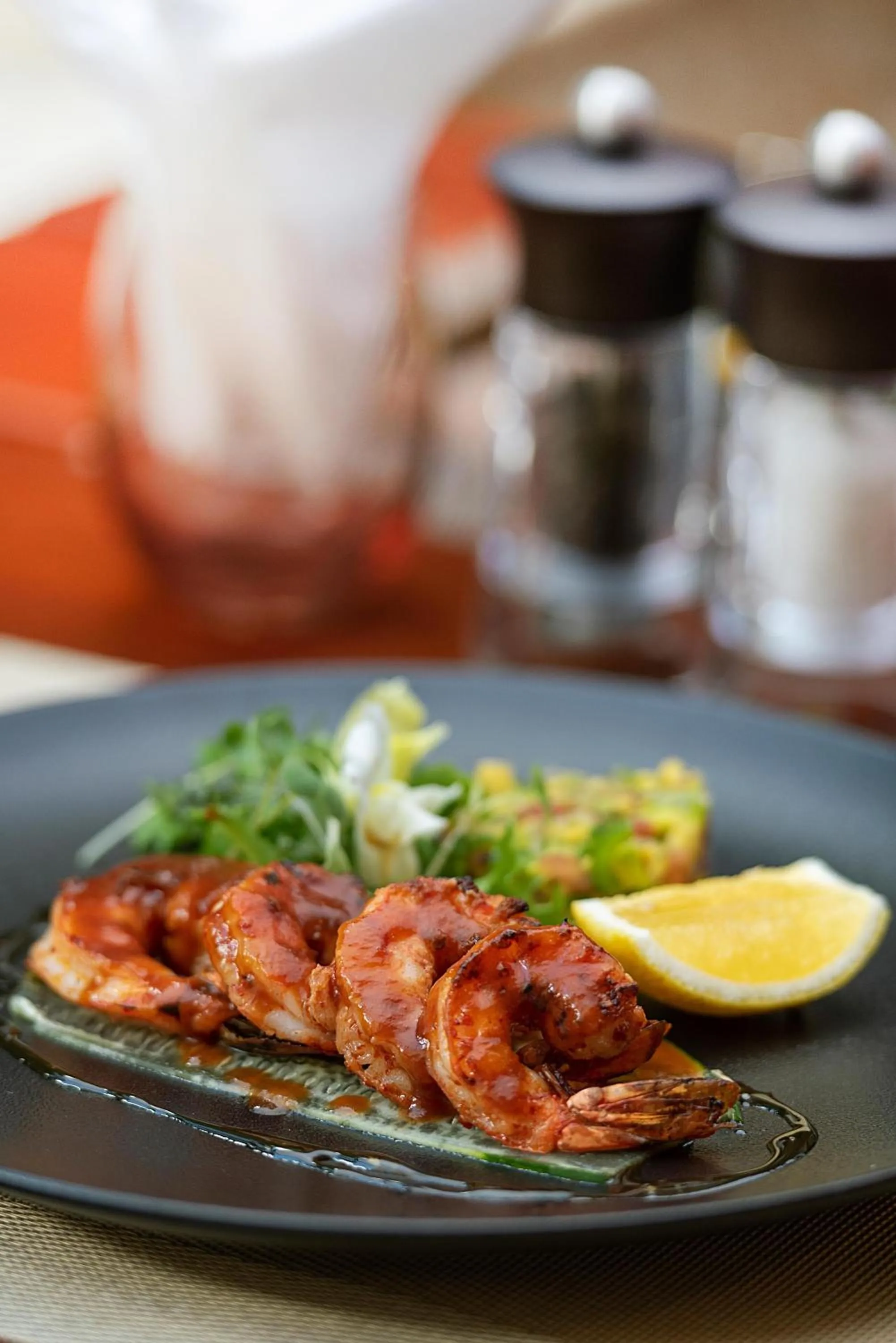 Food close-up in Nairobi Serena Hotel