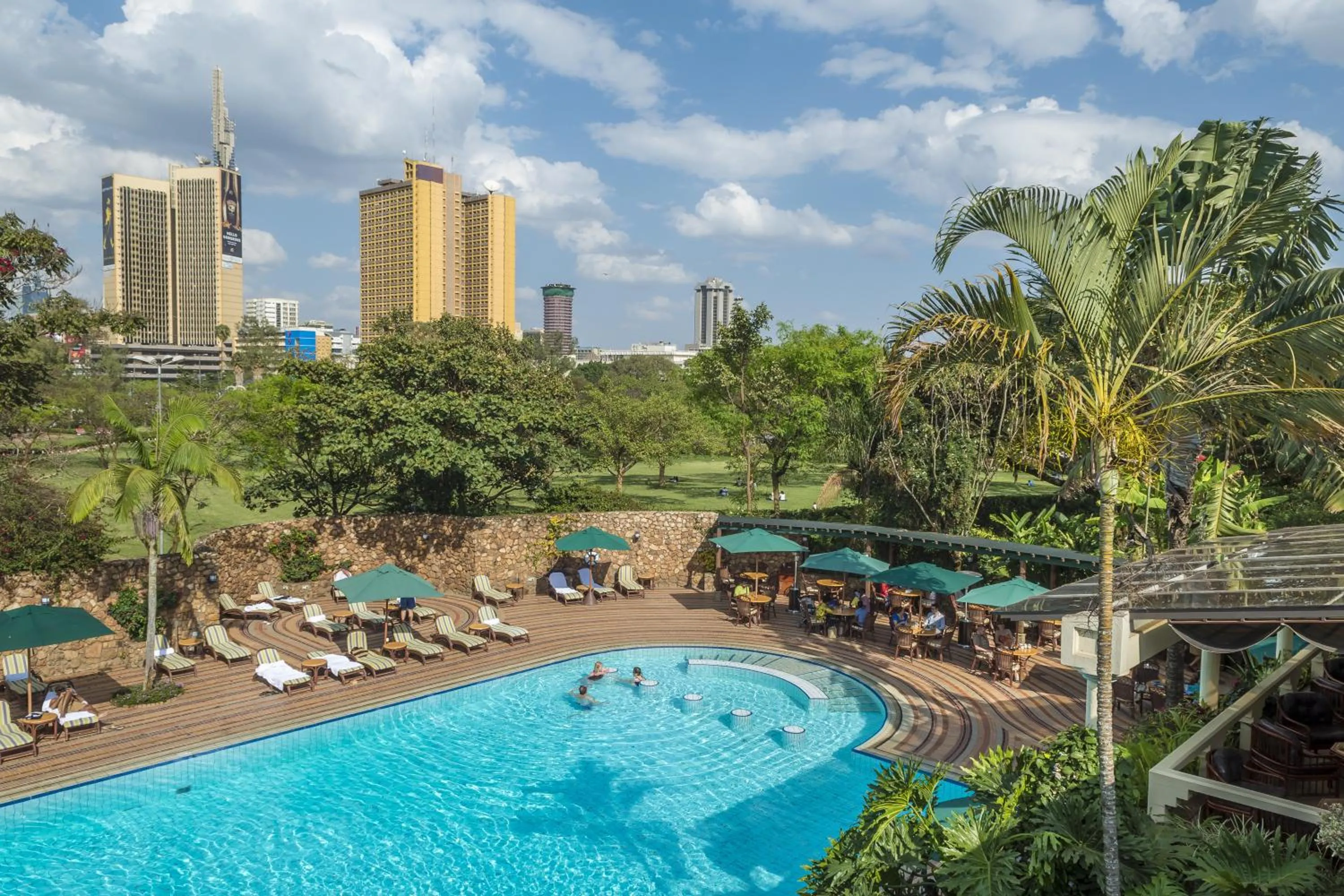 View (from property/room) in Nairobi Serena Hotel