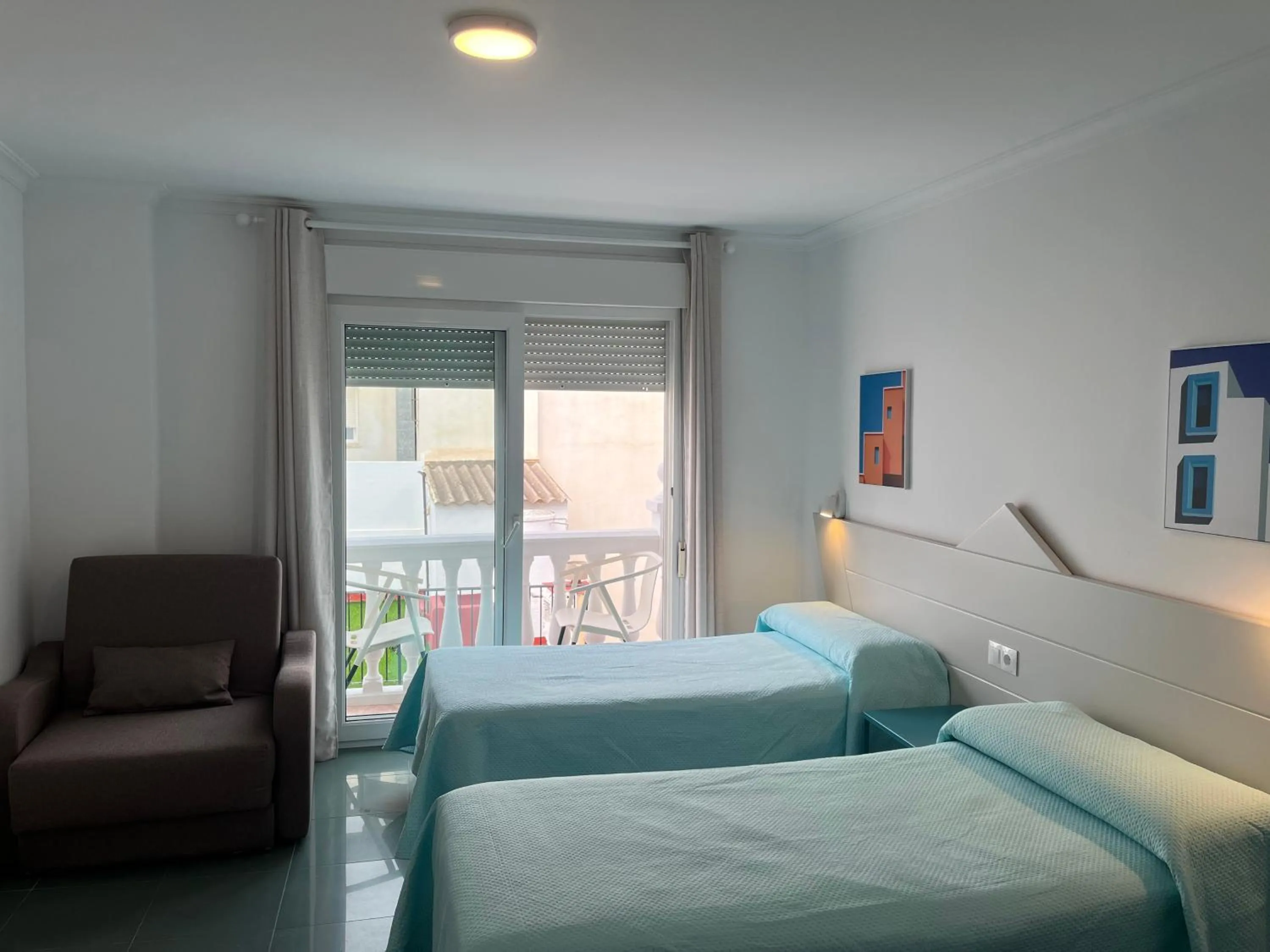 Bed in Apartamentos Guaquin