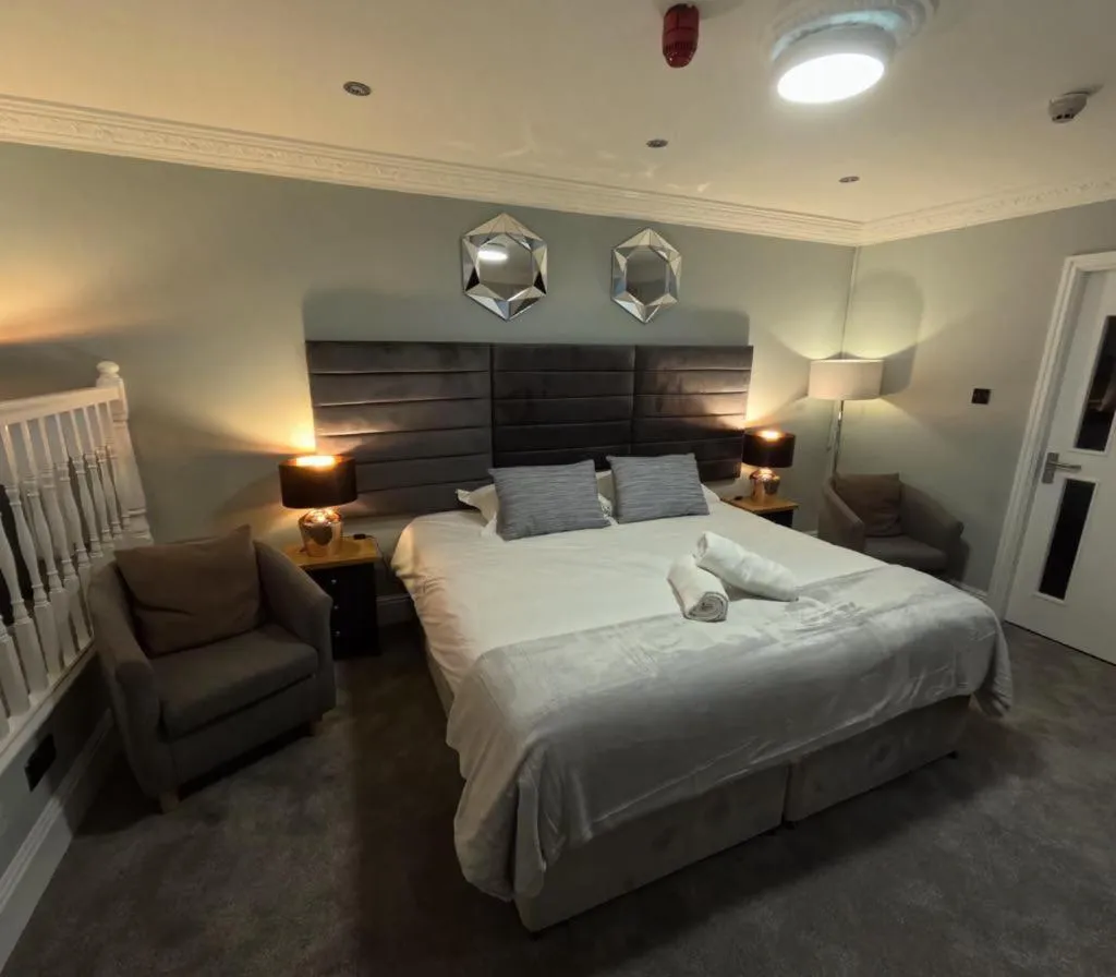 Bed in Ellan Vannin Hotel