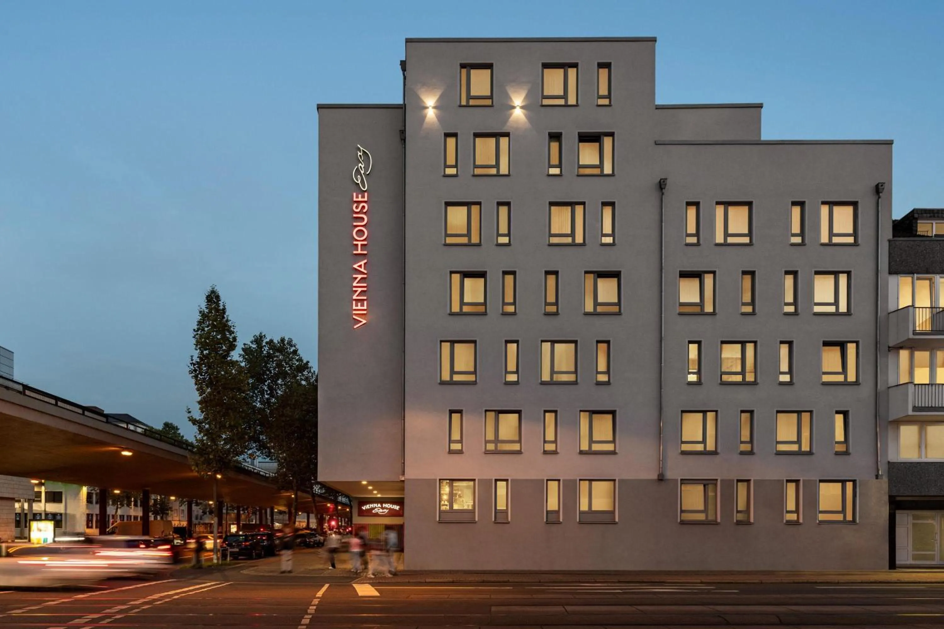 Property building in Vienna House Easy by Wyndham Bremen City Apartments