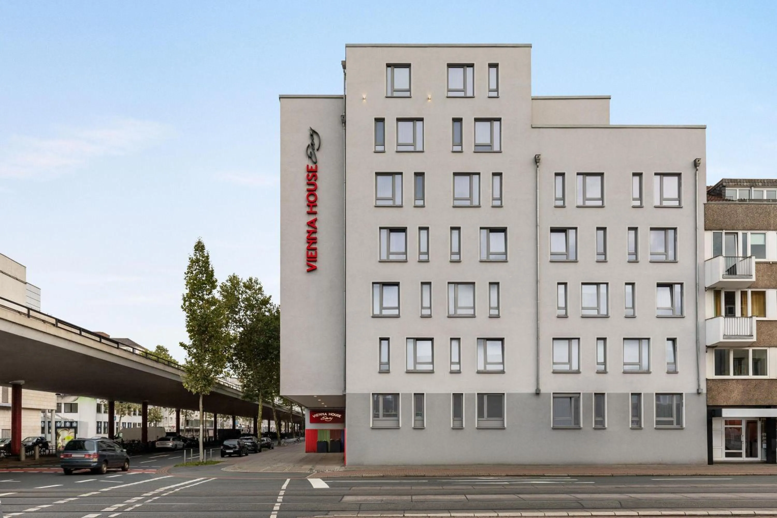 Property building in Vienna House Easy by Wyndham Bremen City Apartments