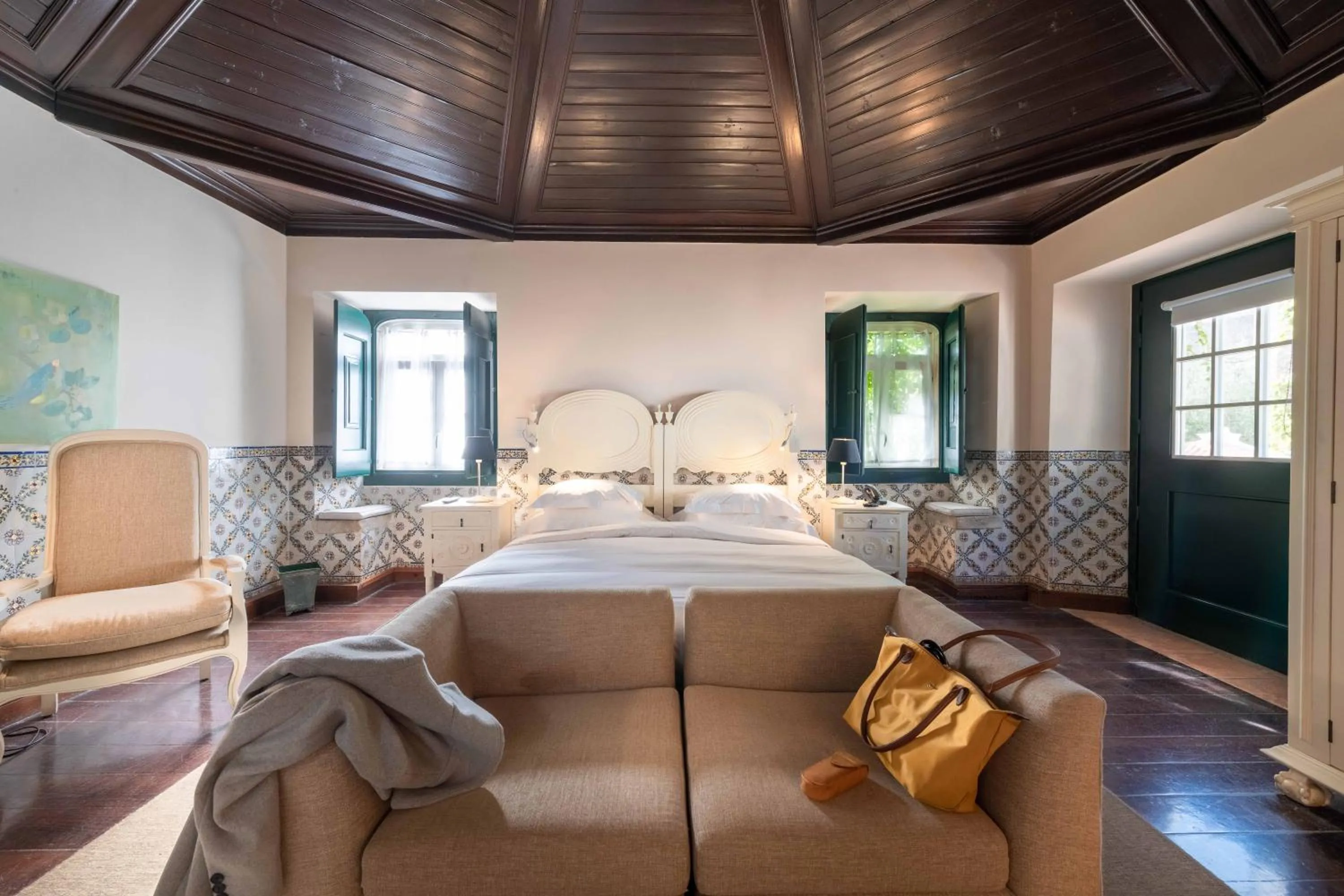 Photo of the whole room, Bed in Pousada Castelo de Obidos