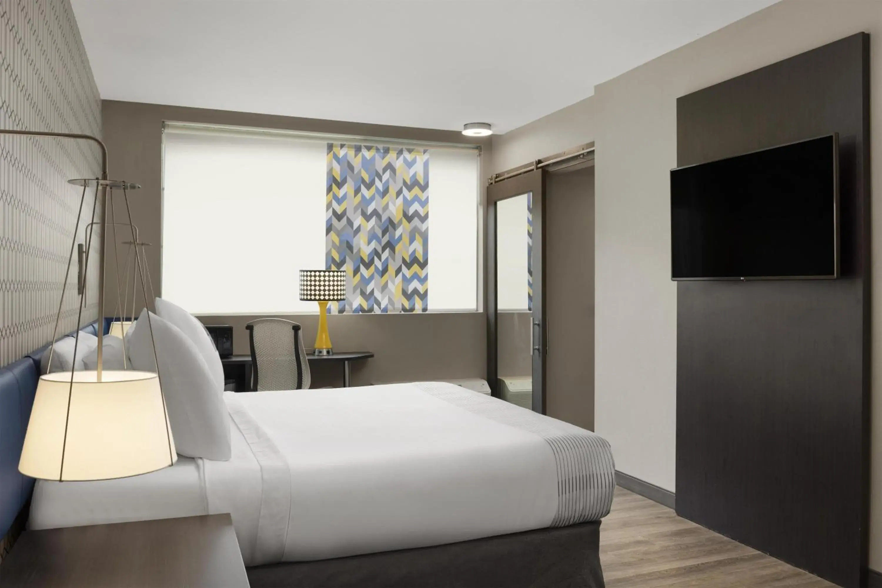 King Room with Roll-In Shower - Mobility Access in GLo Best Western Nashville Airport King Room with Roll-In Shower - Mobility Access in GLo Best Western Nashville Airport