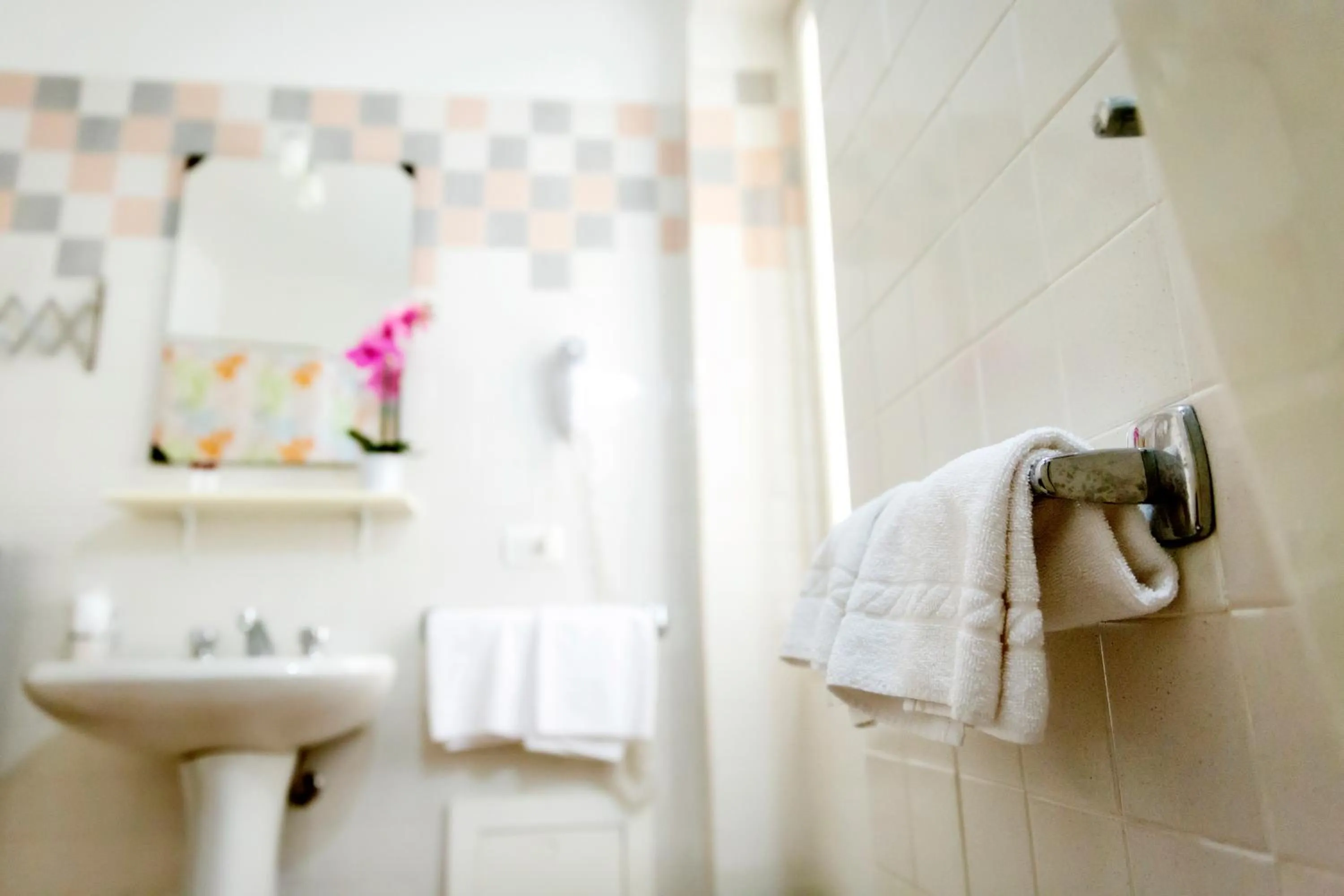 Bathroom in Hotel Montecodeno