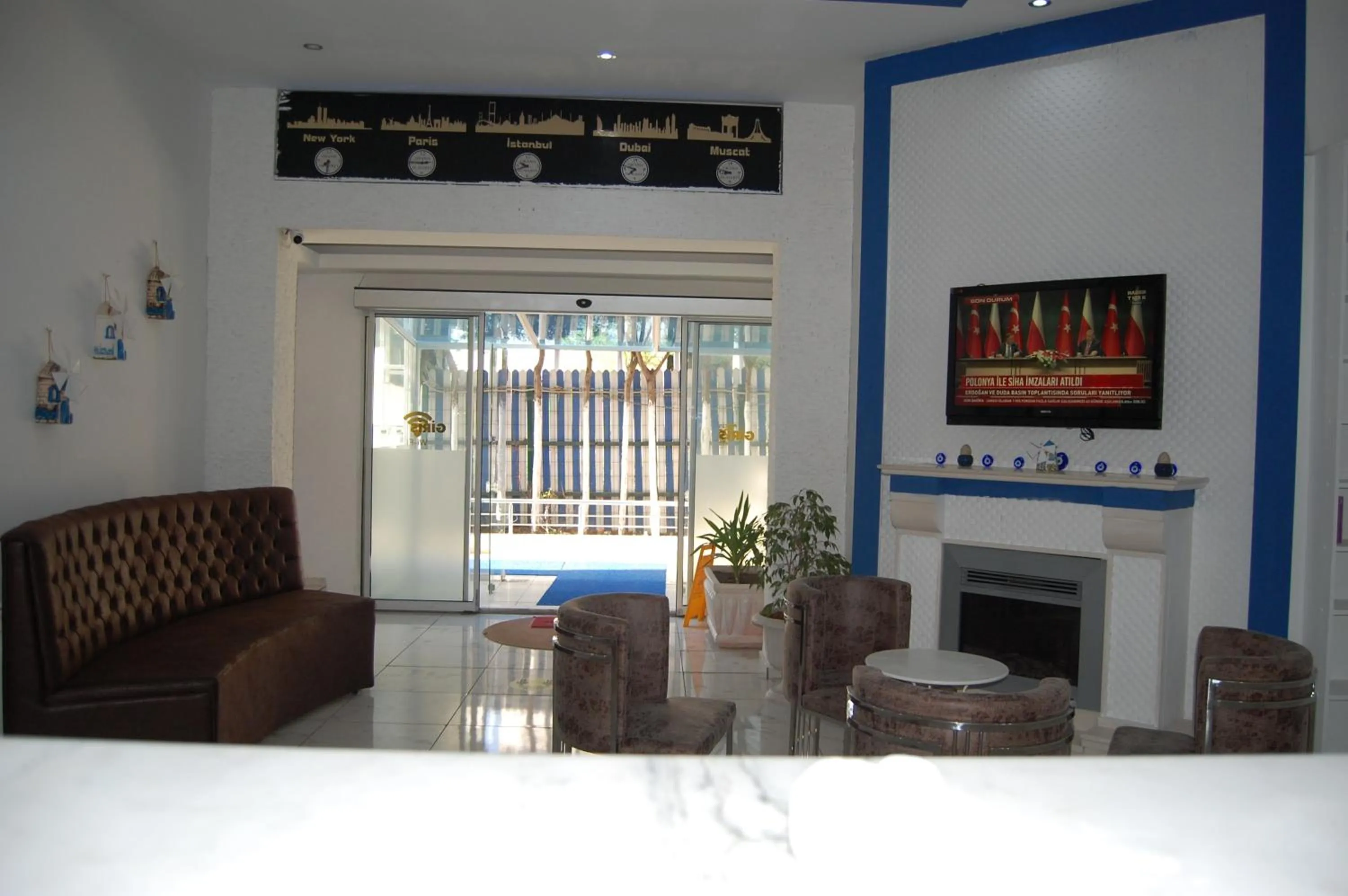 Lobby or reception in Grand Koru Hotel Beach