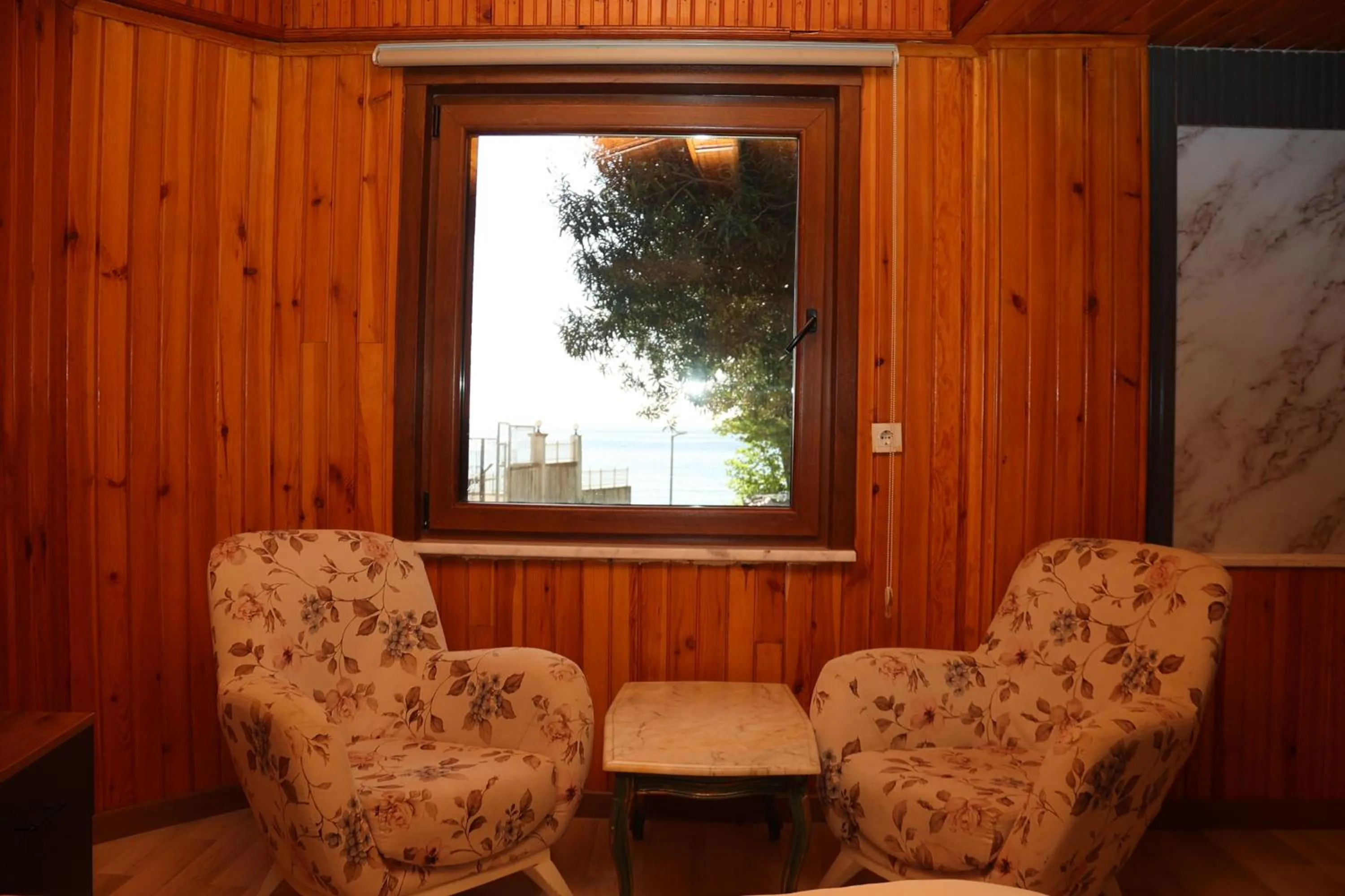 Seating area in Grand Koru Hotel Beach