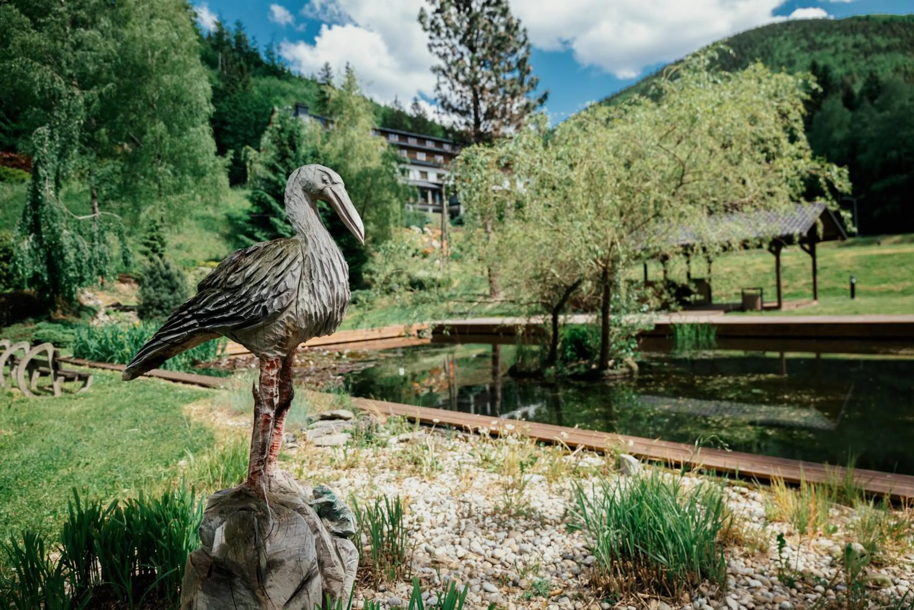 Property building in Hotel Troyer