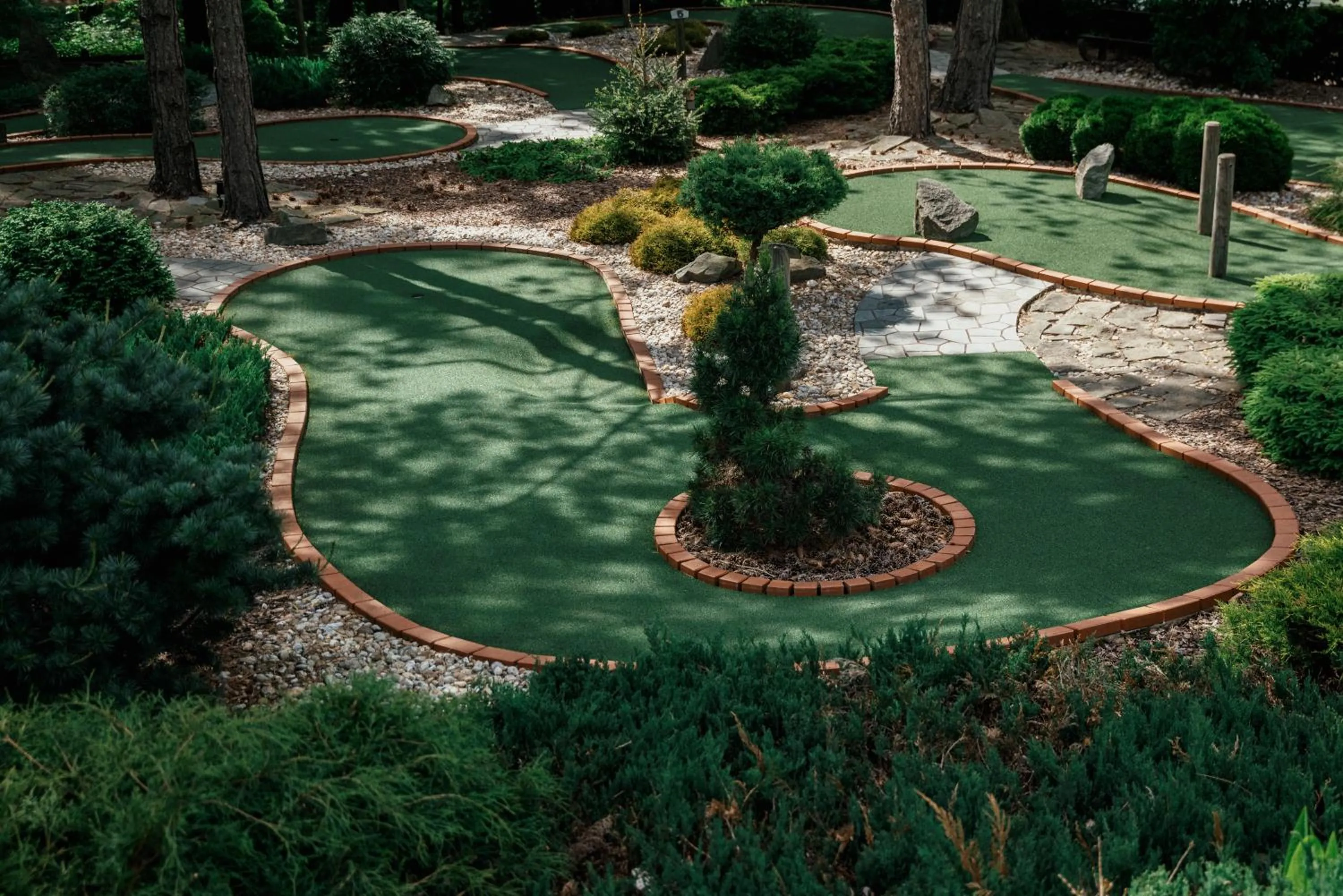 Minigolf in Hotel Troyer