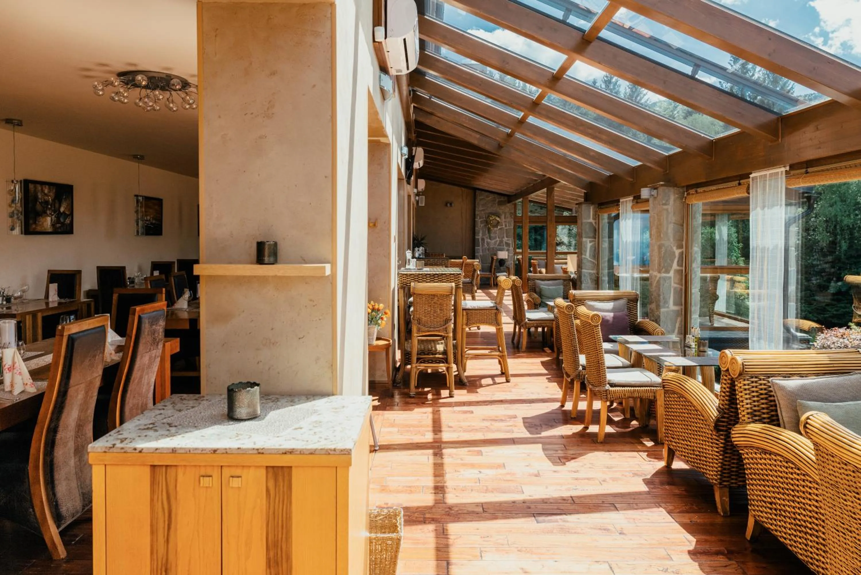 Restaurant/places to eat in Hotel Troyer