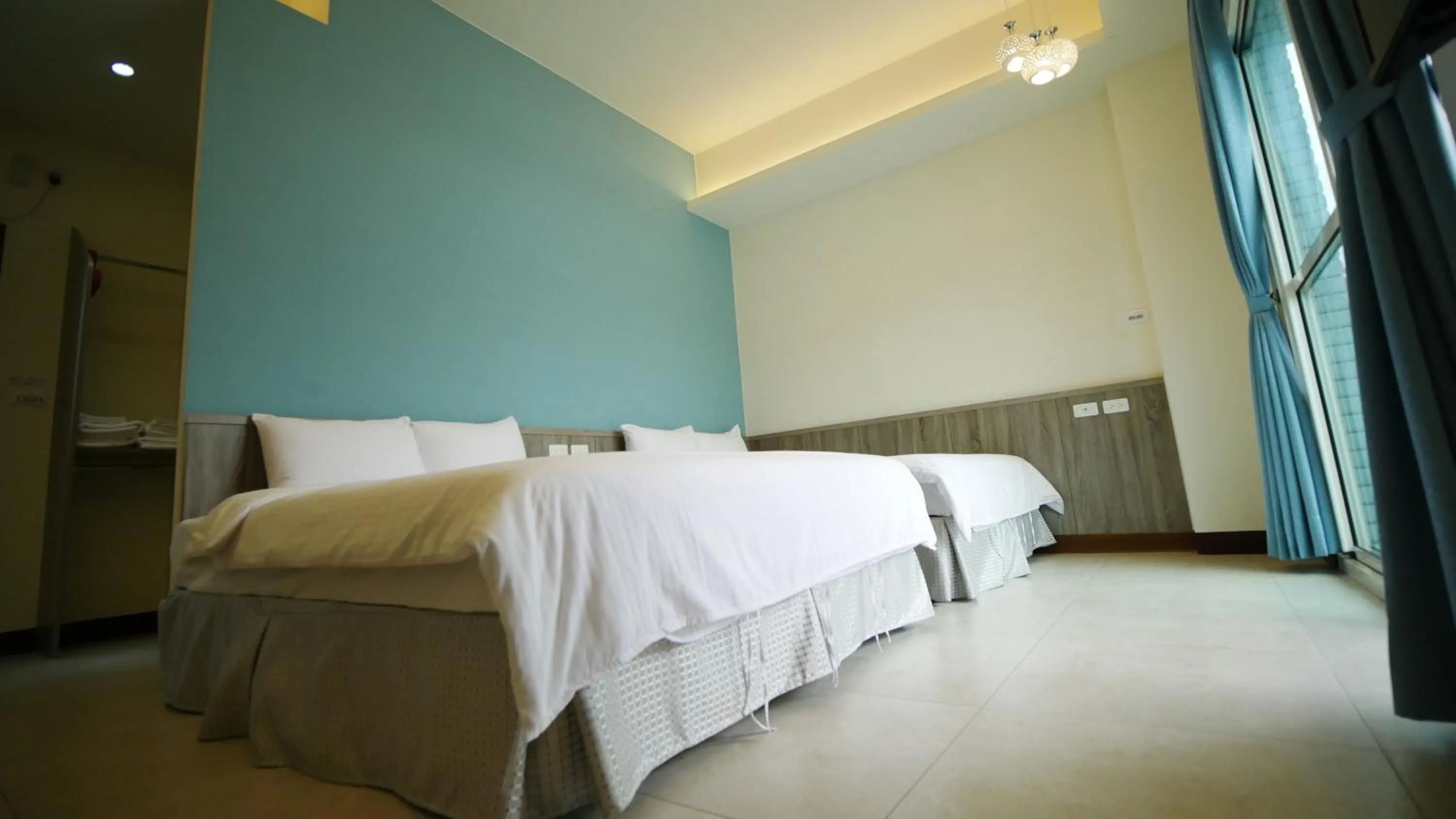 Bed in Chishang Daoxiang Hotel