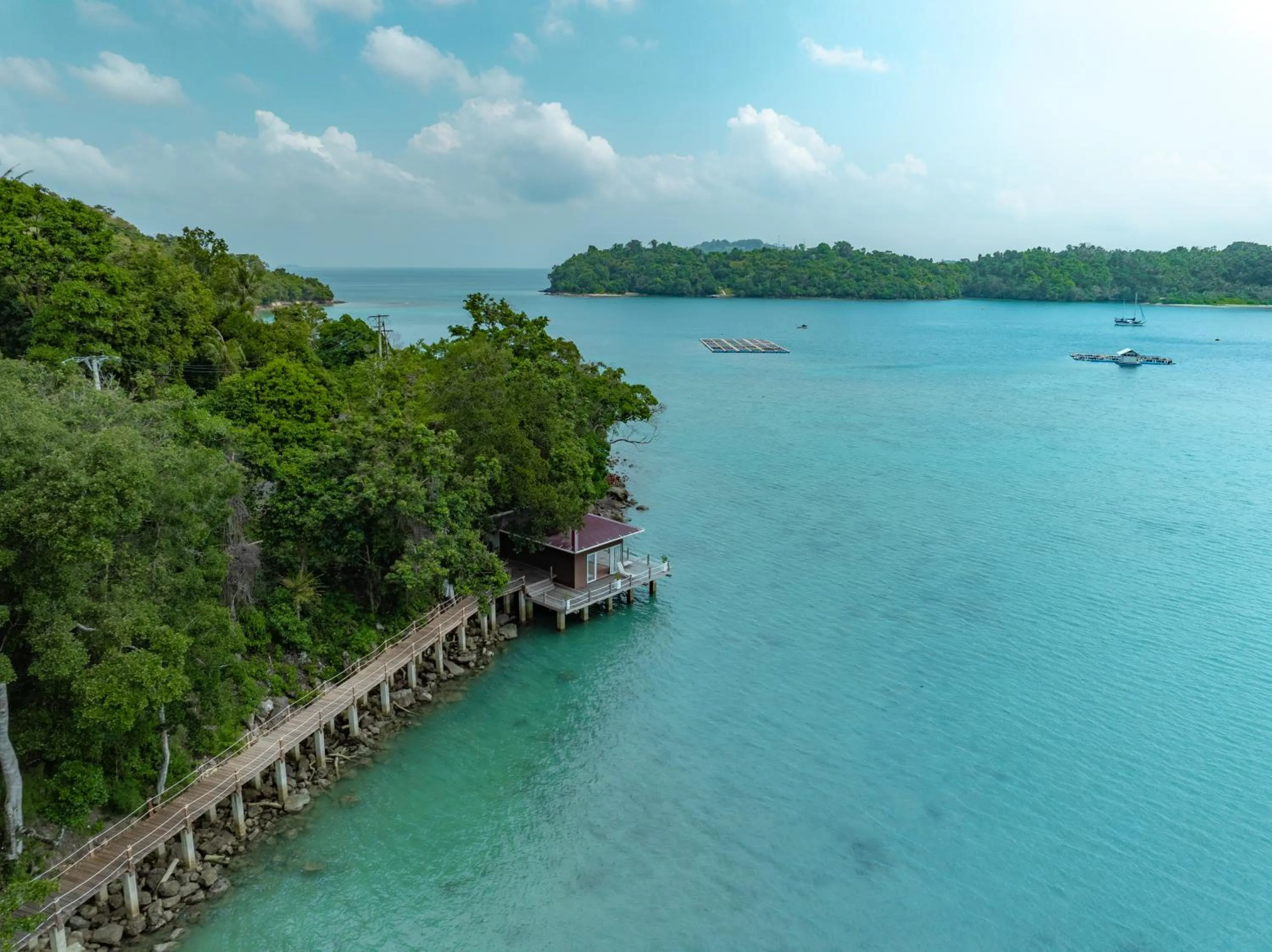 Property building in The Hawk's Nest Resort