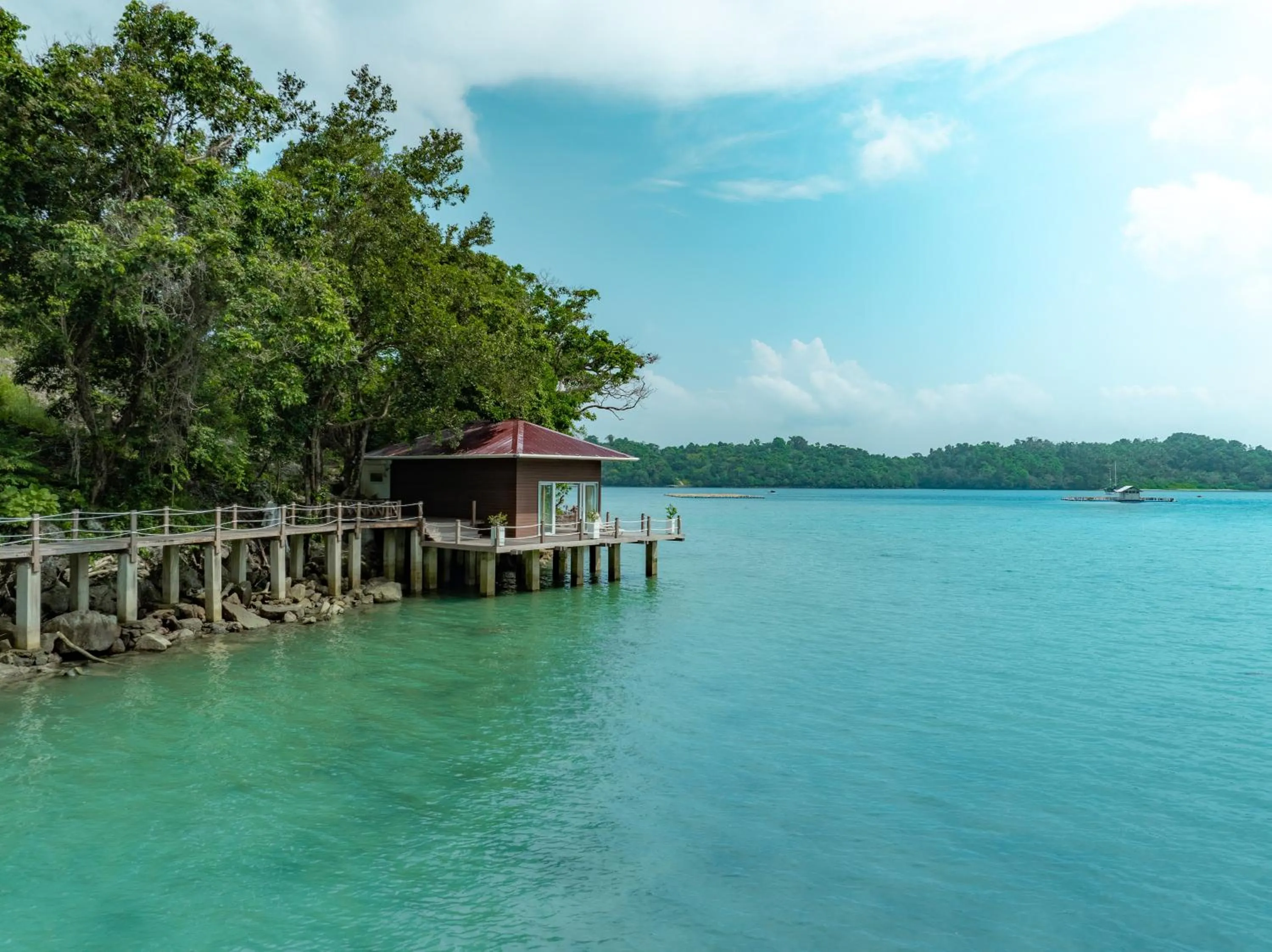 Property building in The Hawk's Nest Resort