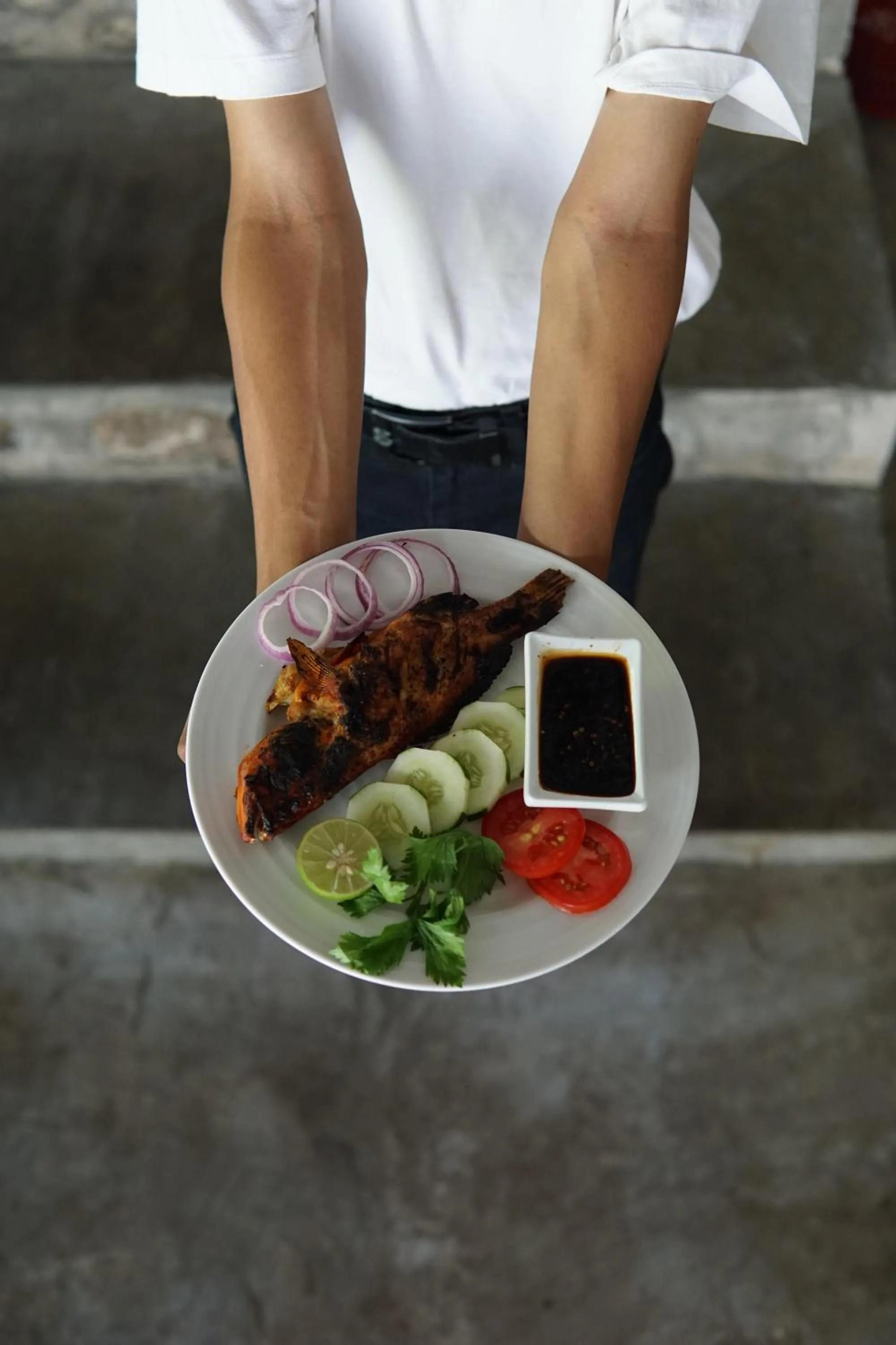 Food in The Hawk's Nest Resort