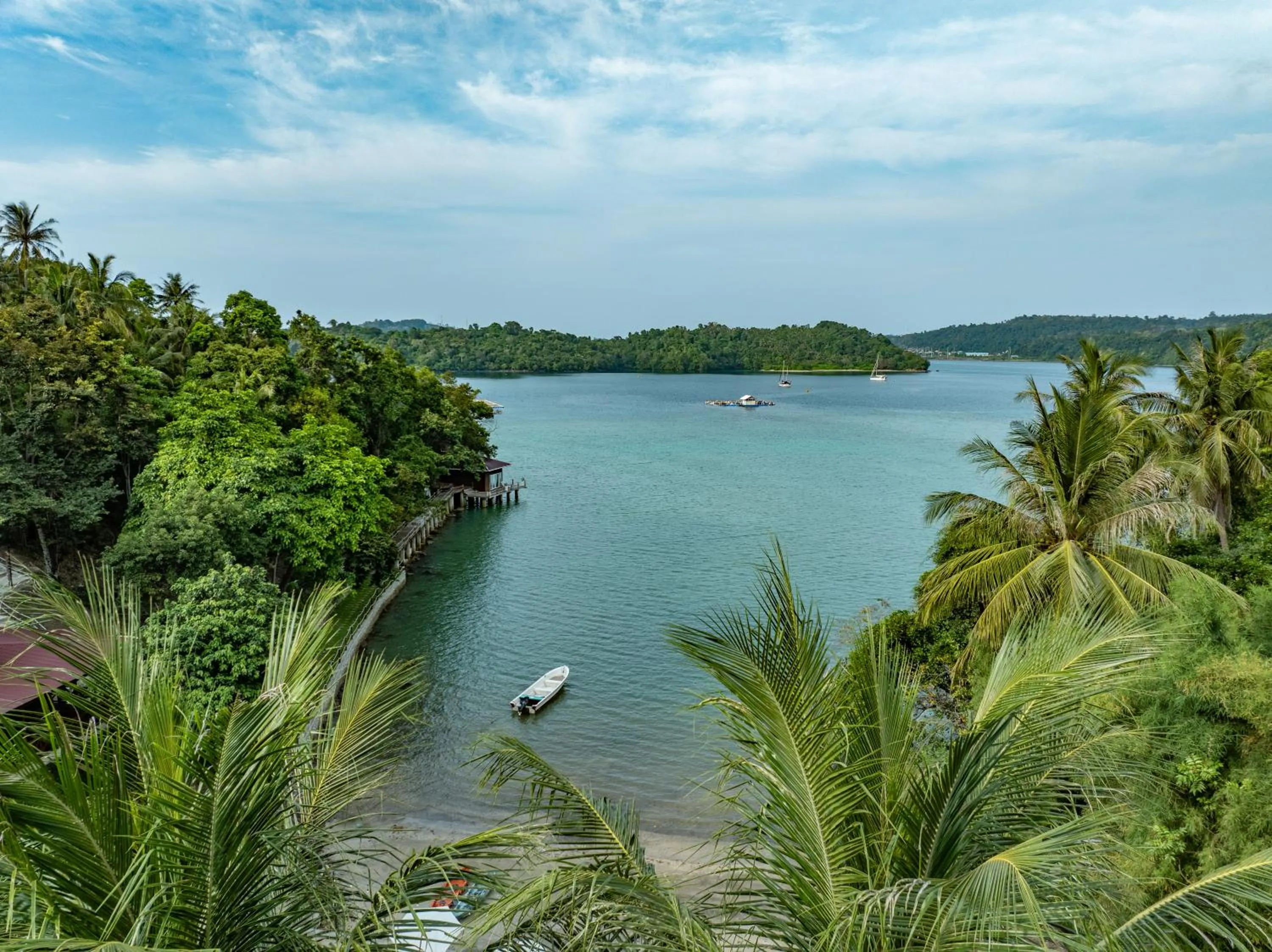 Sea view in The Hawk's Nest Resort