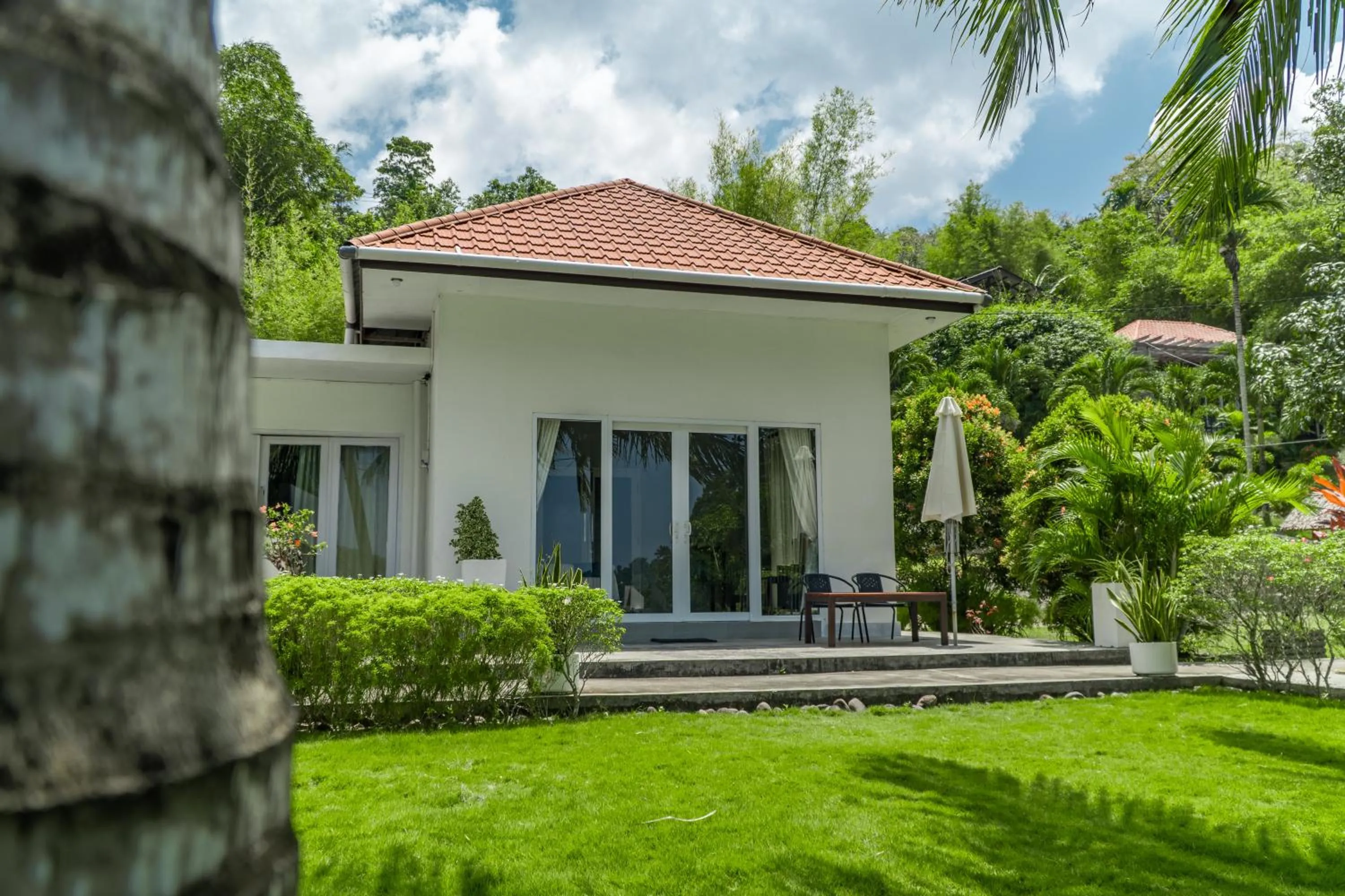 Property building in The Hawk's Nest Resort