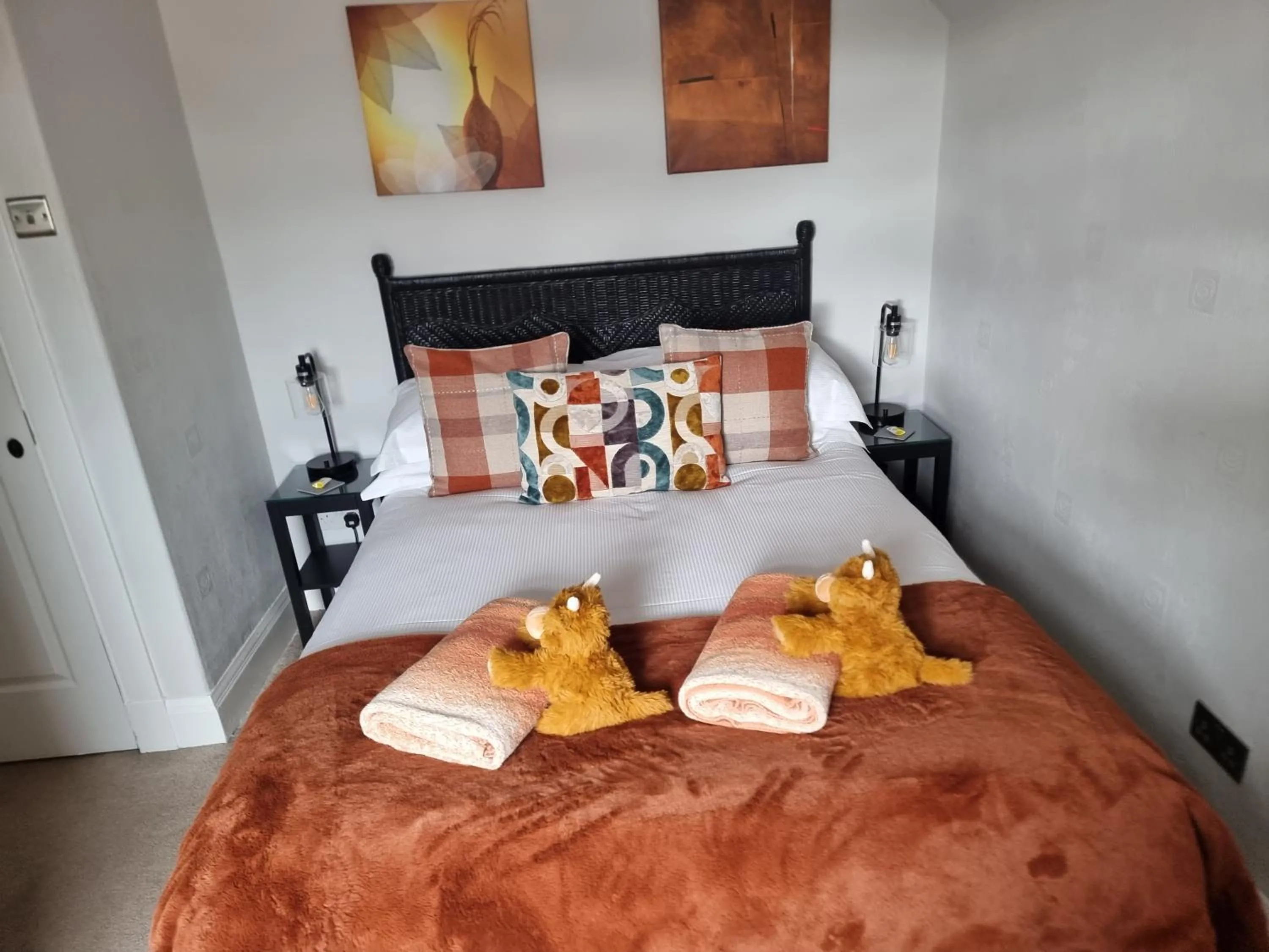 Bed in St Leonards Guest House