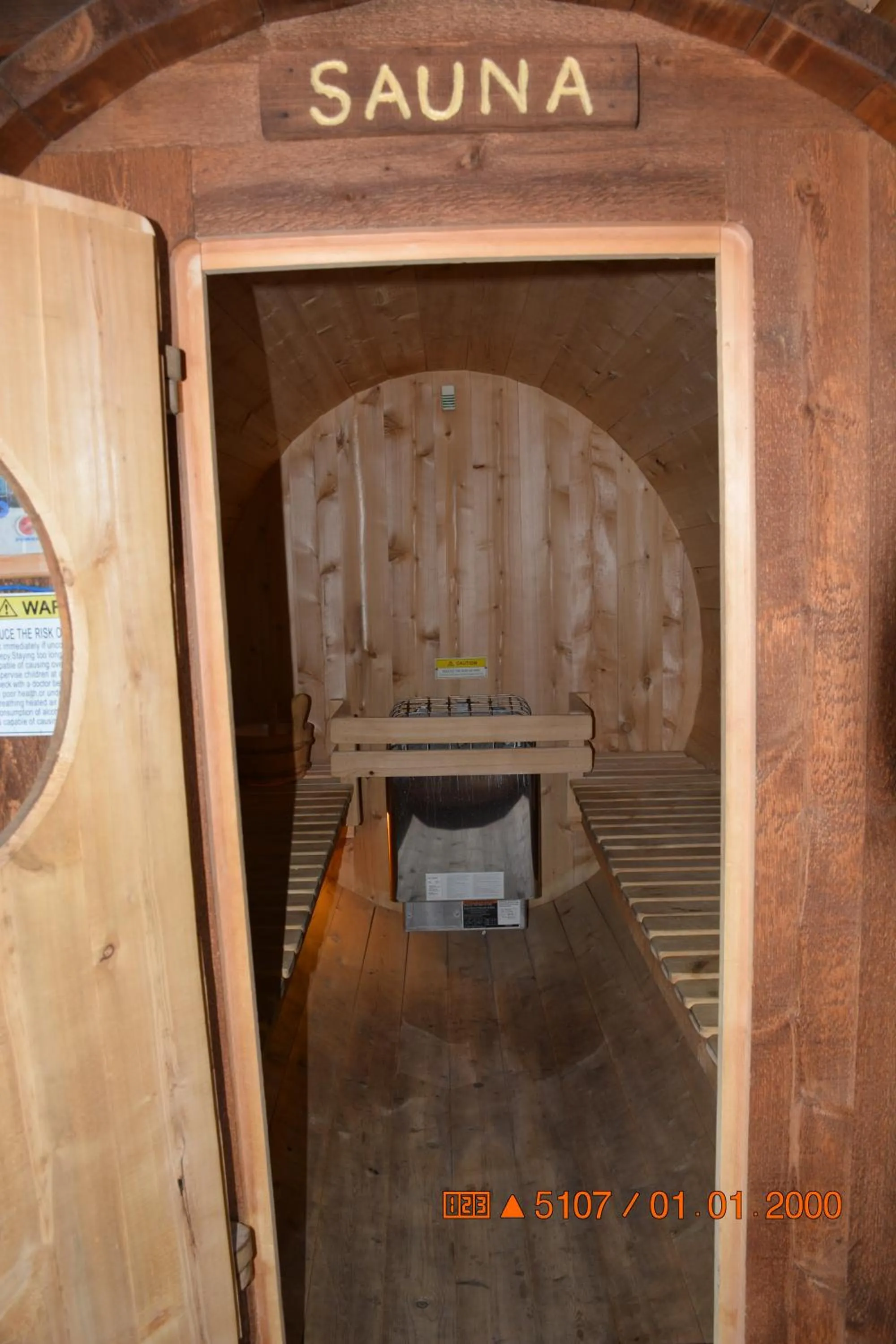 Sauna in Sitzmark Chalet Inn