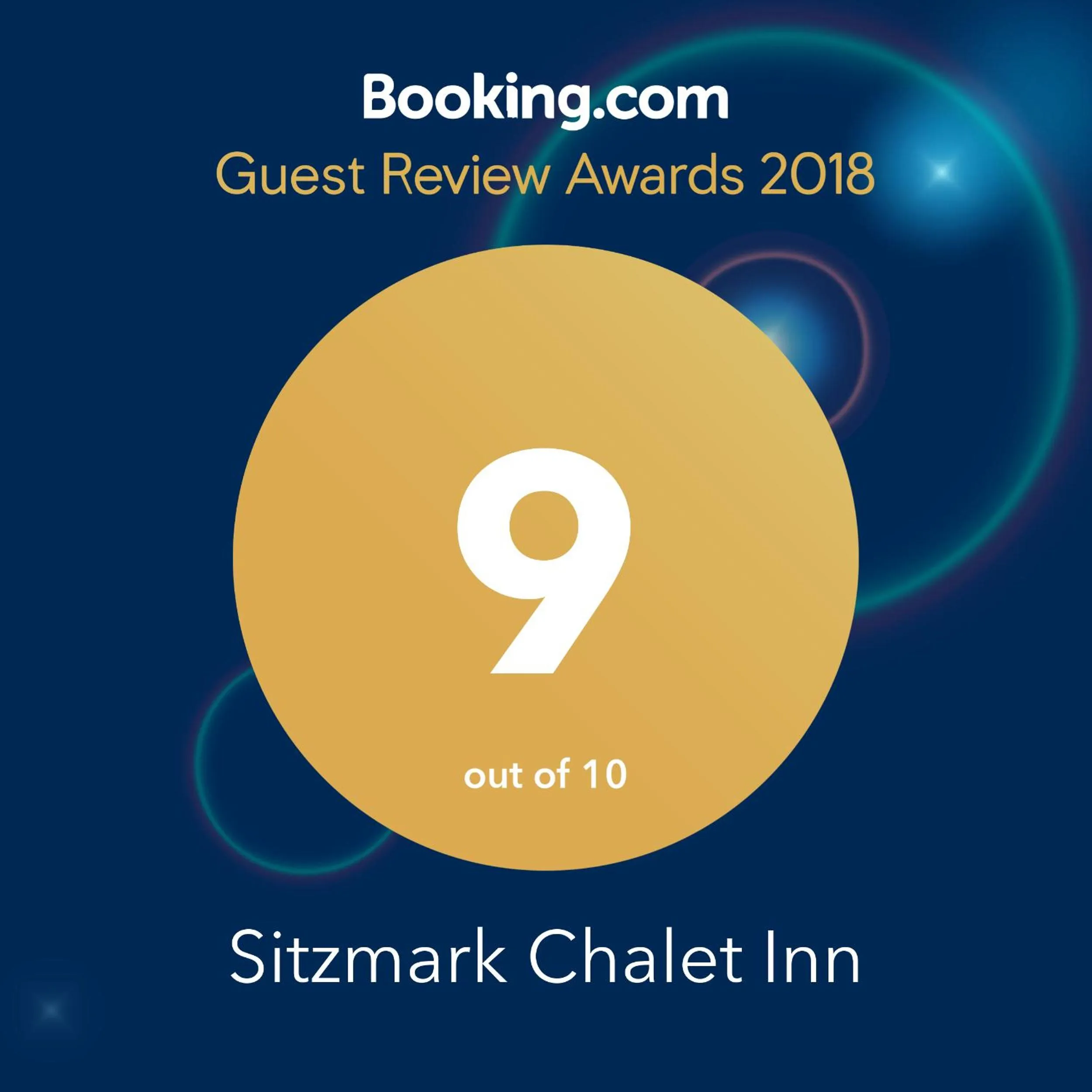 Certificate/Award in Sitzmark Chalet Inn