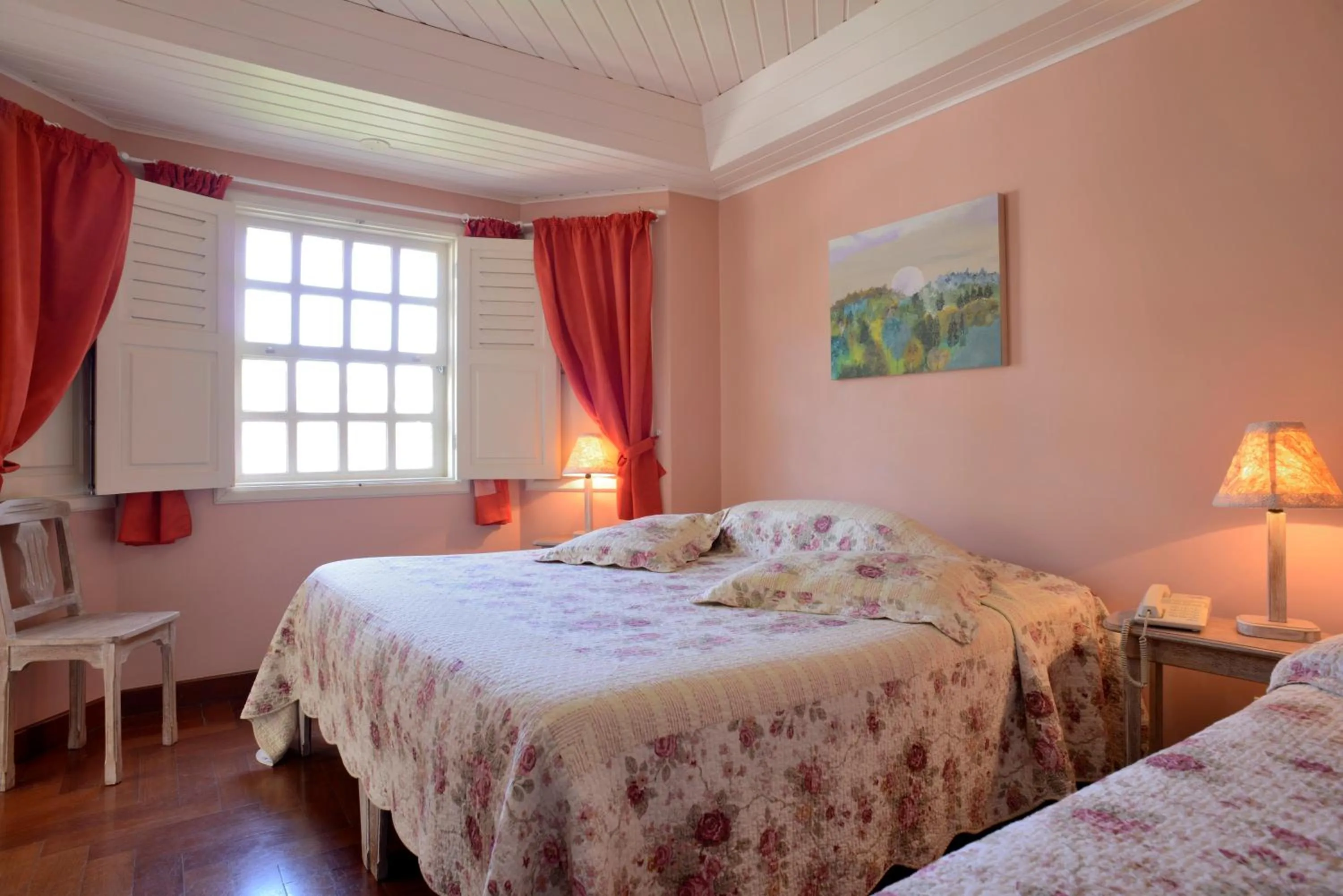 Bed in Pousada Vila das Cores