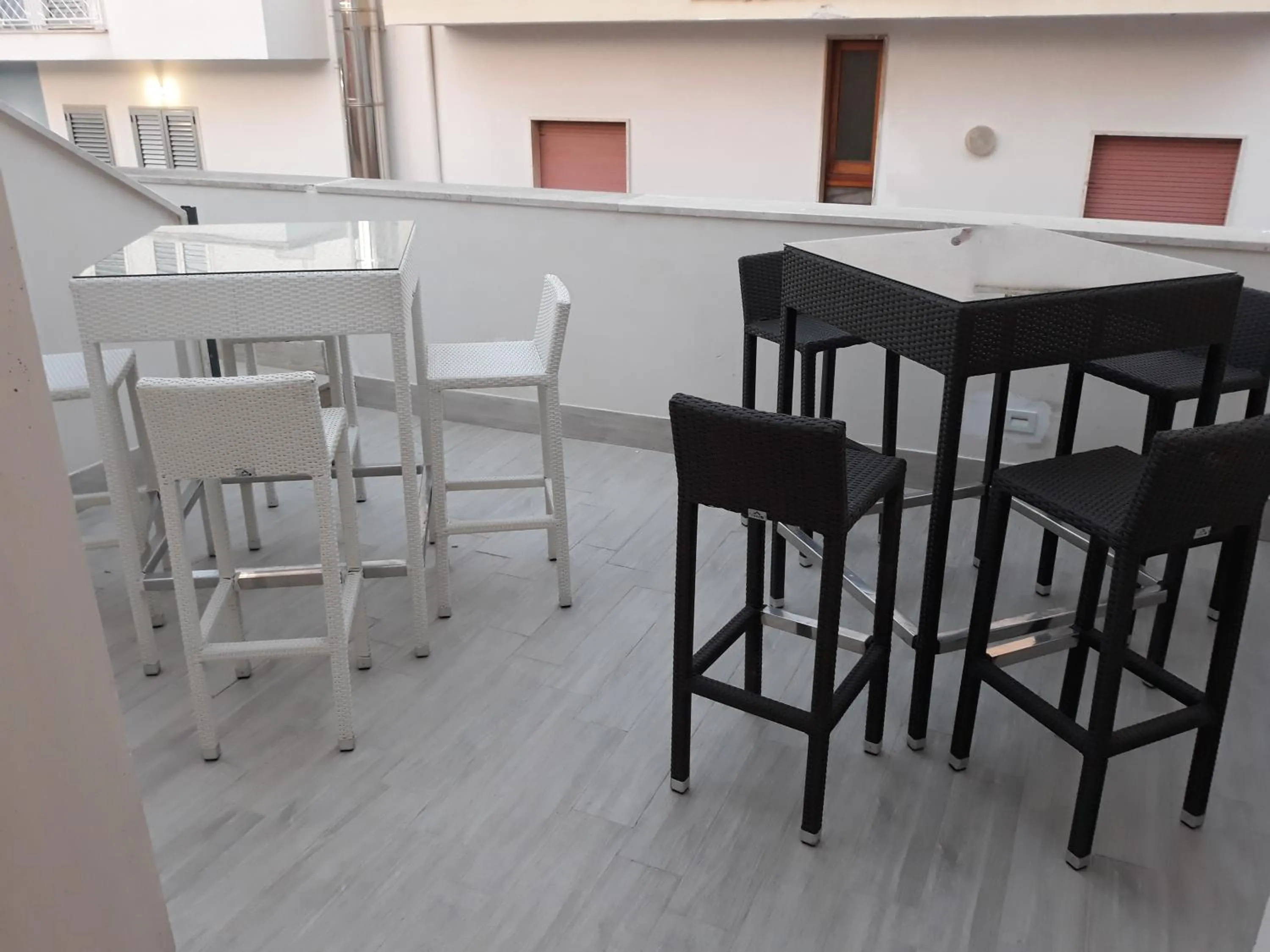 Patio in B&B Felix - Porto Cesareo