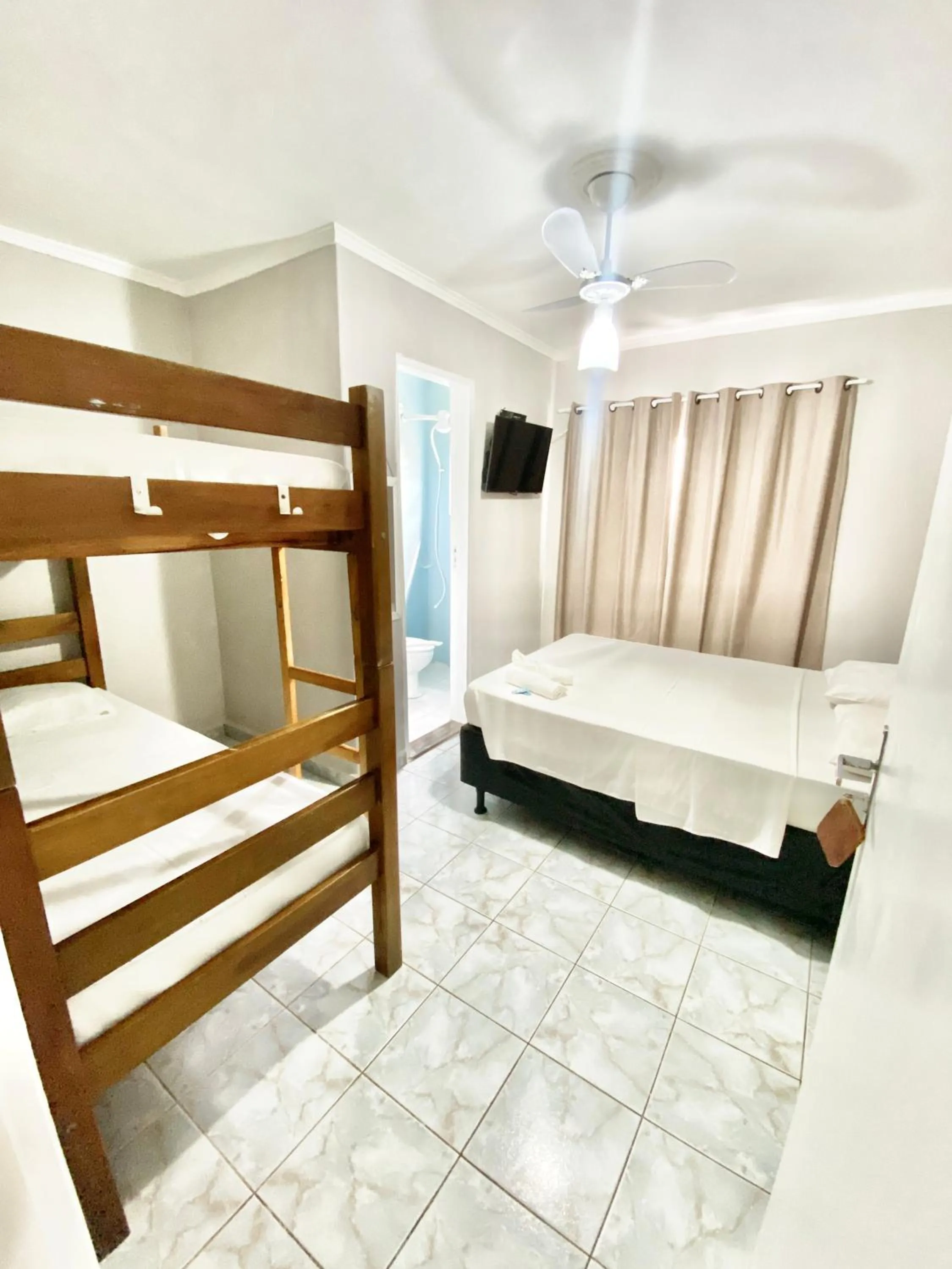 Bed in Pousada Dolce Vita