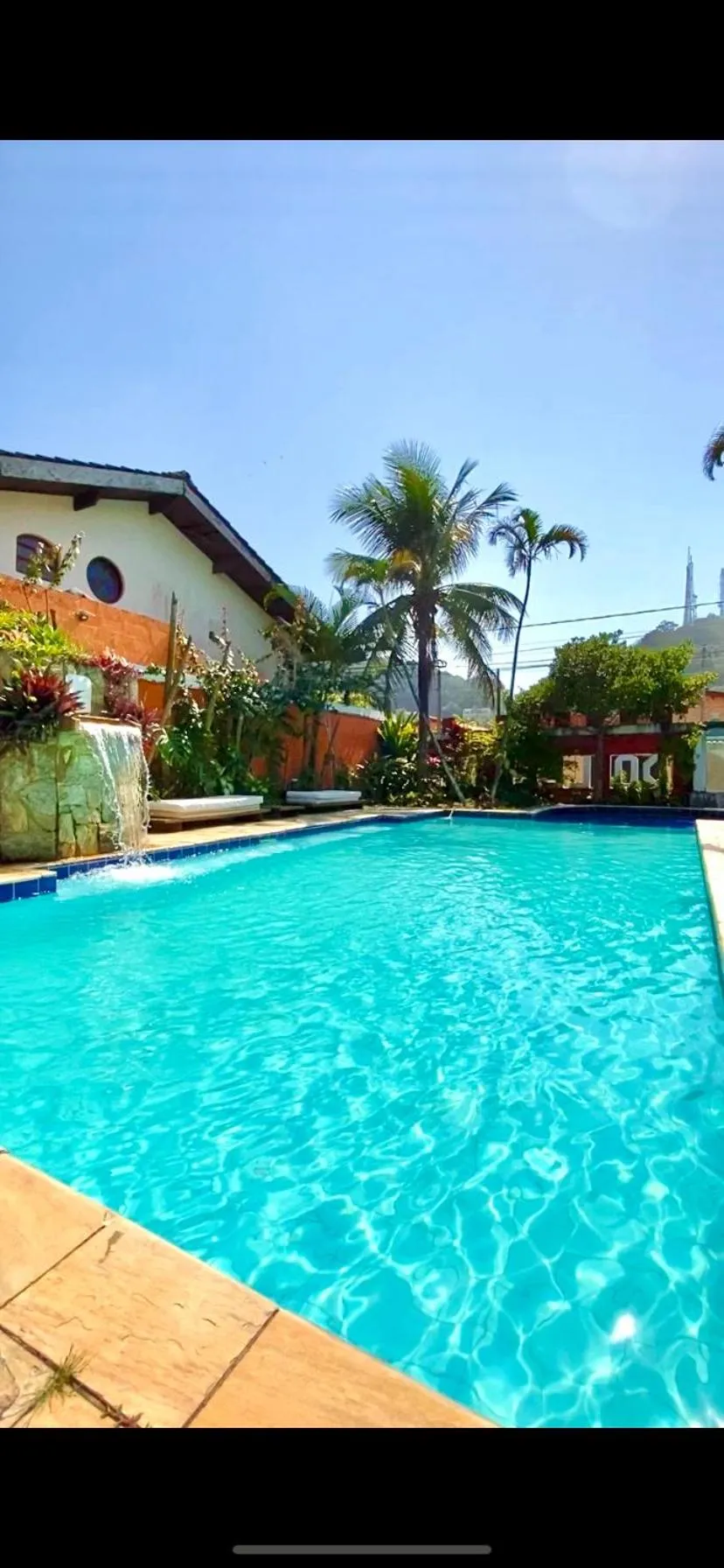 Swimming pool in Pousada Dolce Vita