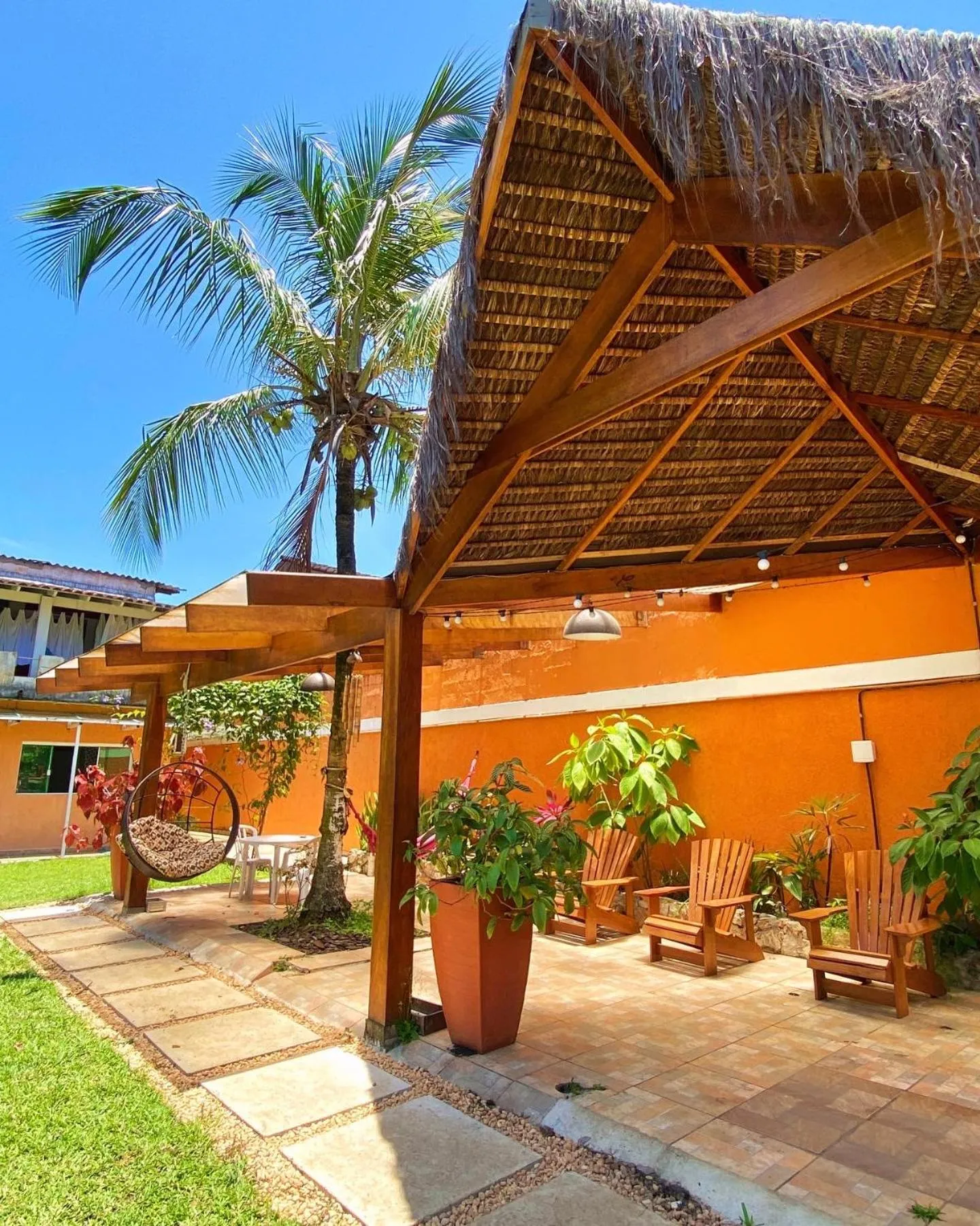 Garden in Pousada Dolce Vita