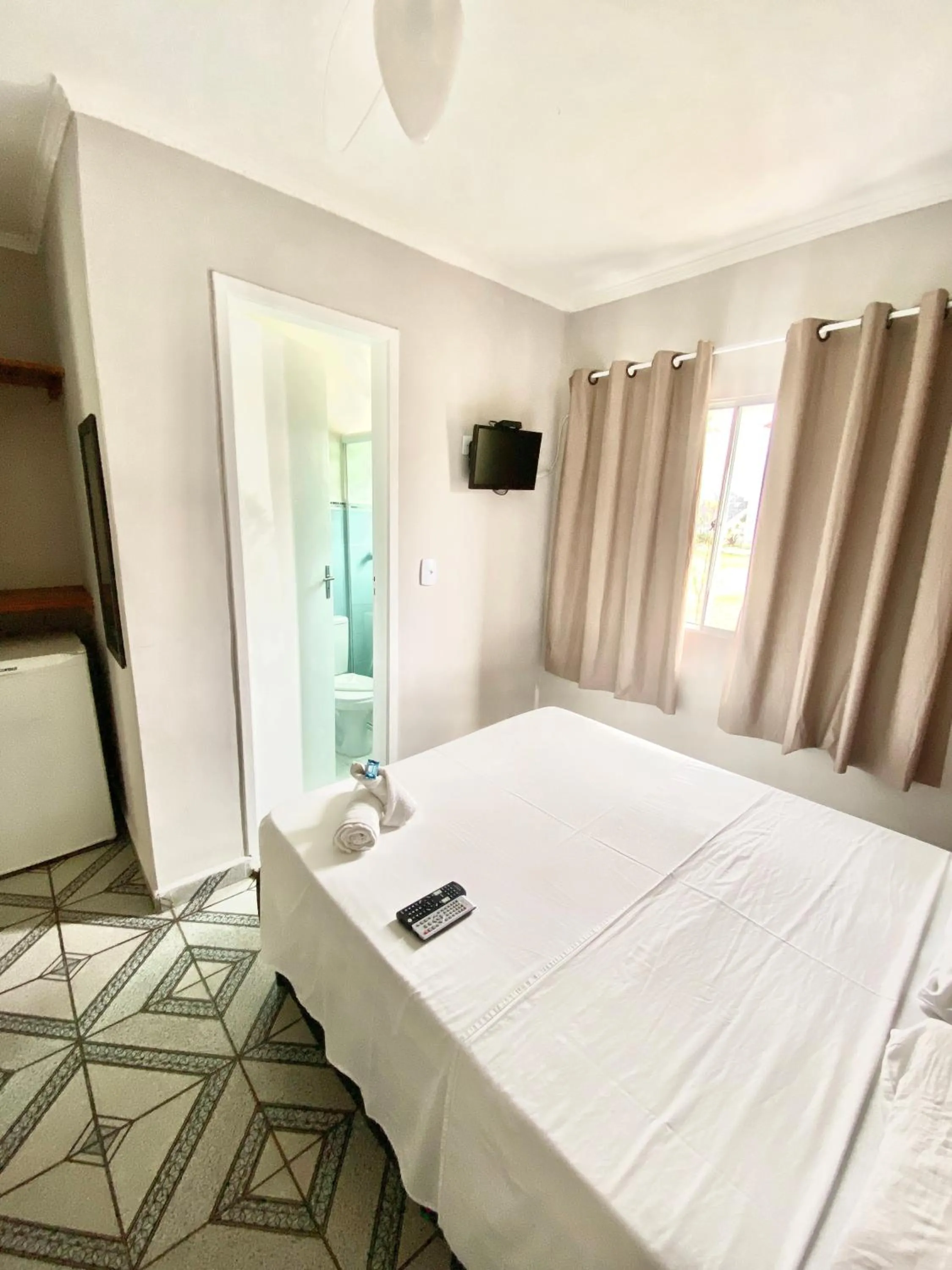 Bed in Pousada Dolce Vita