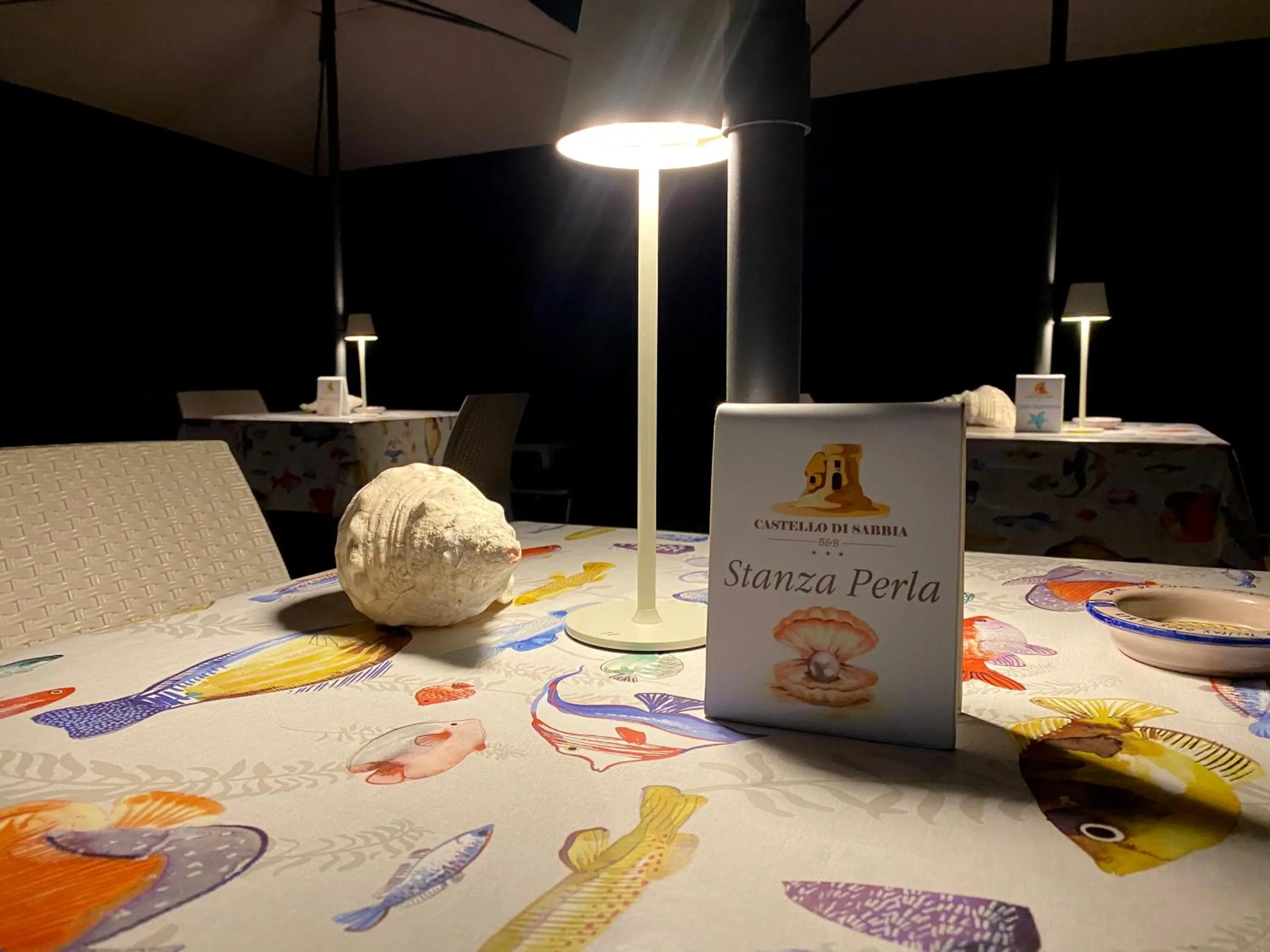 Dining area in Castello di Sabbia